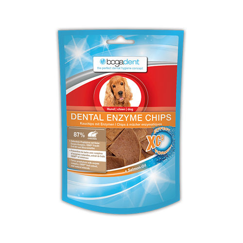 Bogadent Dental Enzyme Chips – Hund – 3 x 40 g Bogadent Dental Enzyme Chips – Hund – 3 x 40 g