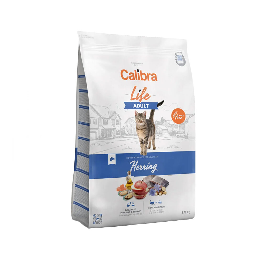 Calibra Cat Life Adult – Hering – 1,5 kg