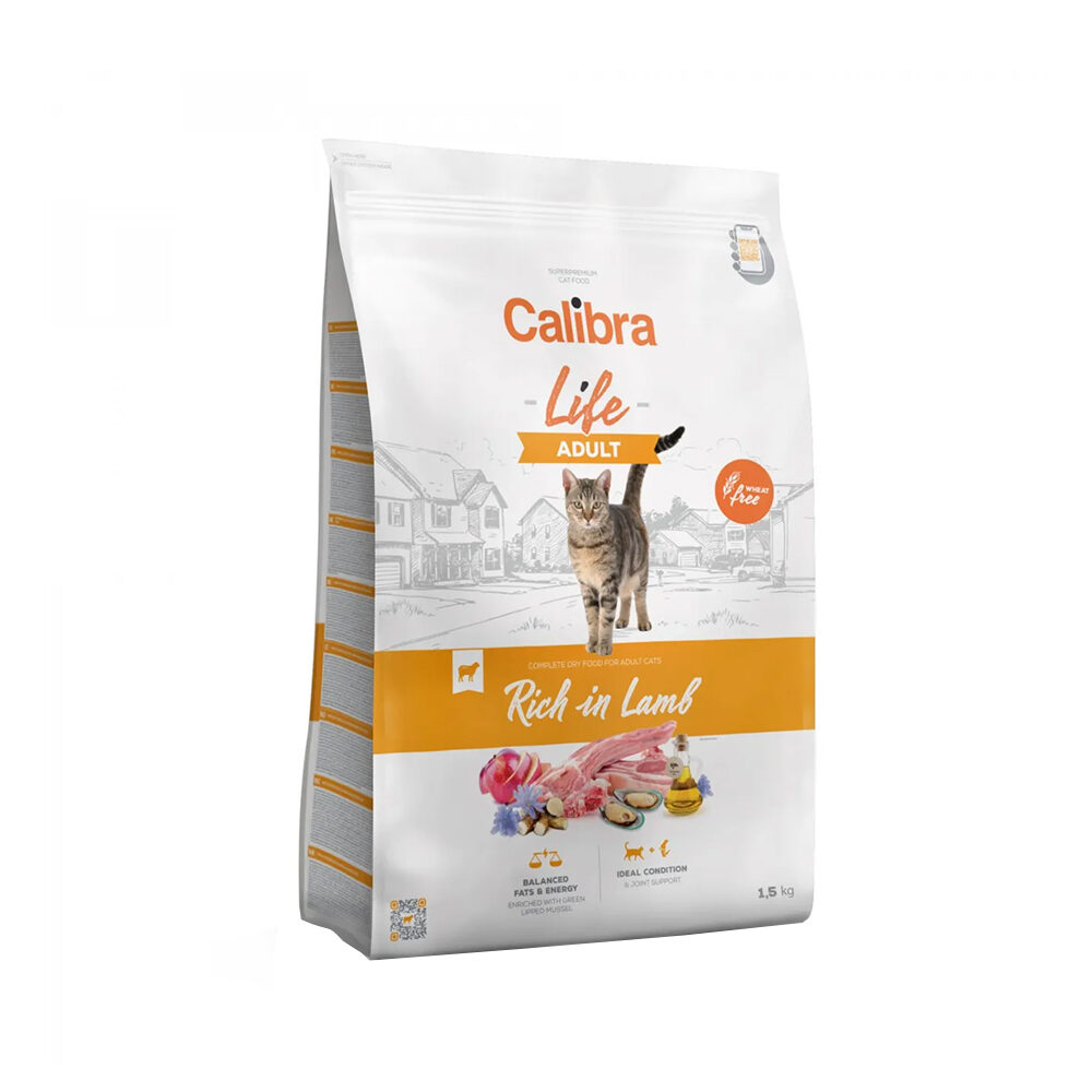 Calibra Cat Life Adult – Lamm – 1,5 kg