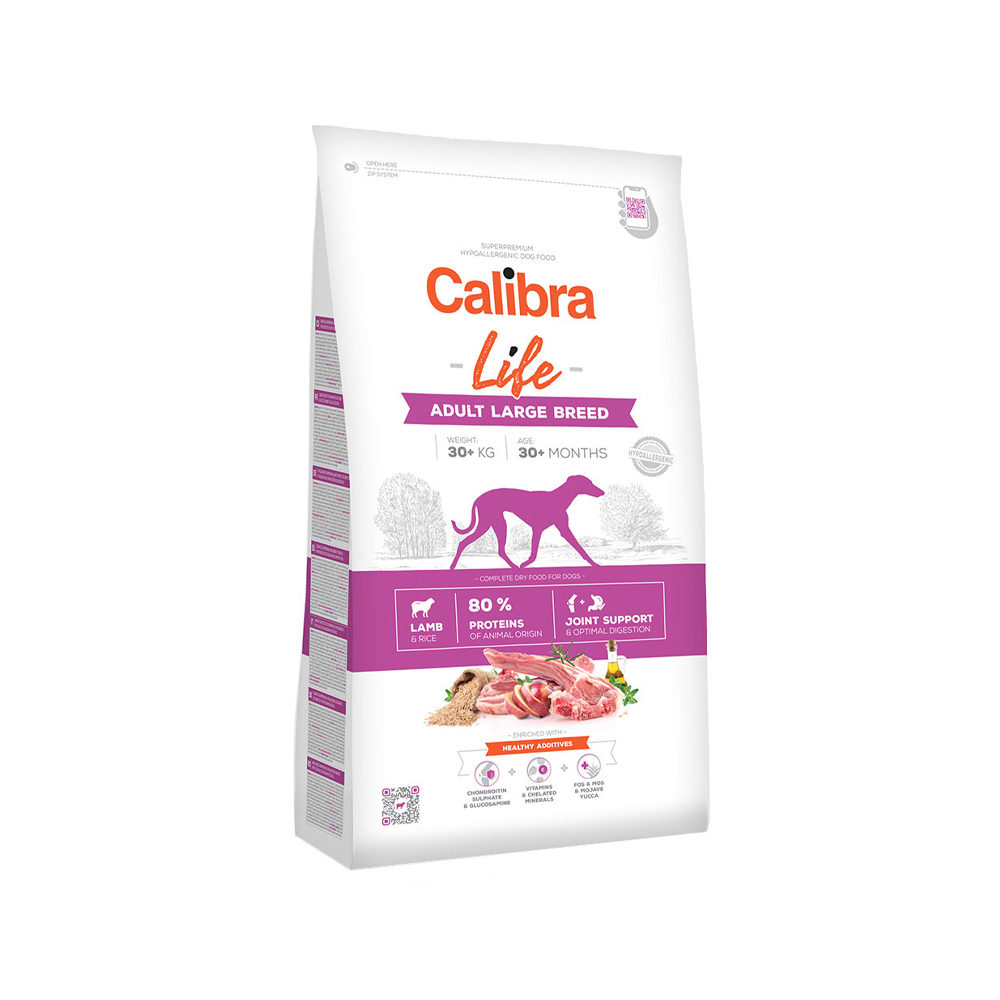 Calibra Dog Life Adult Large Breed – Lamm – 2,5 kg Calibra Dog Life Adult Large Breed – Lamm – 2,5 kg