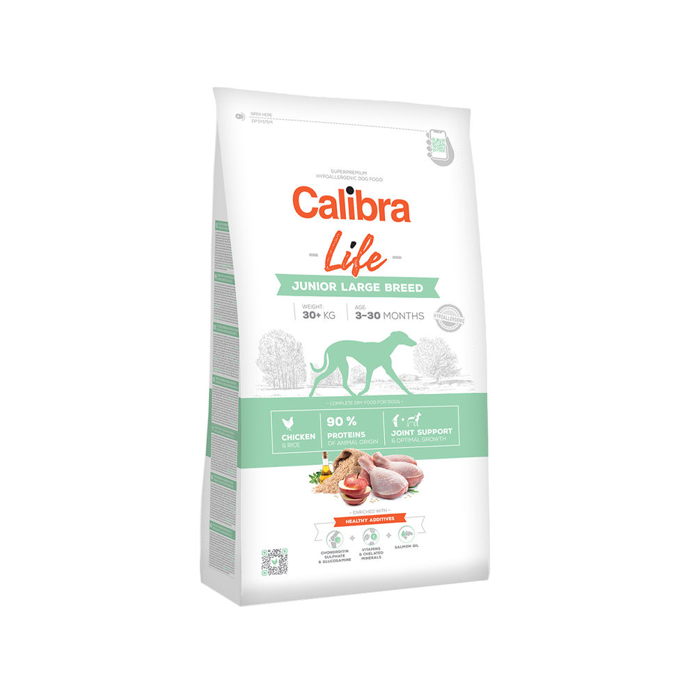 Calibra Dog Life Junior Large Breed – Huhn – 2,5 kg Calibra Dog Life Junior Large Breed – Huhn – 2,5 kg