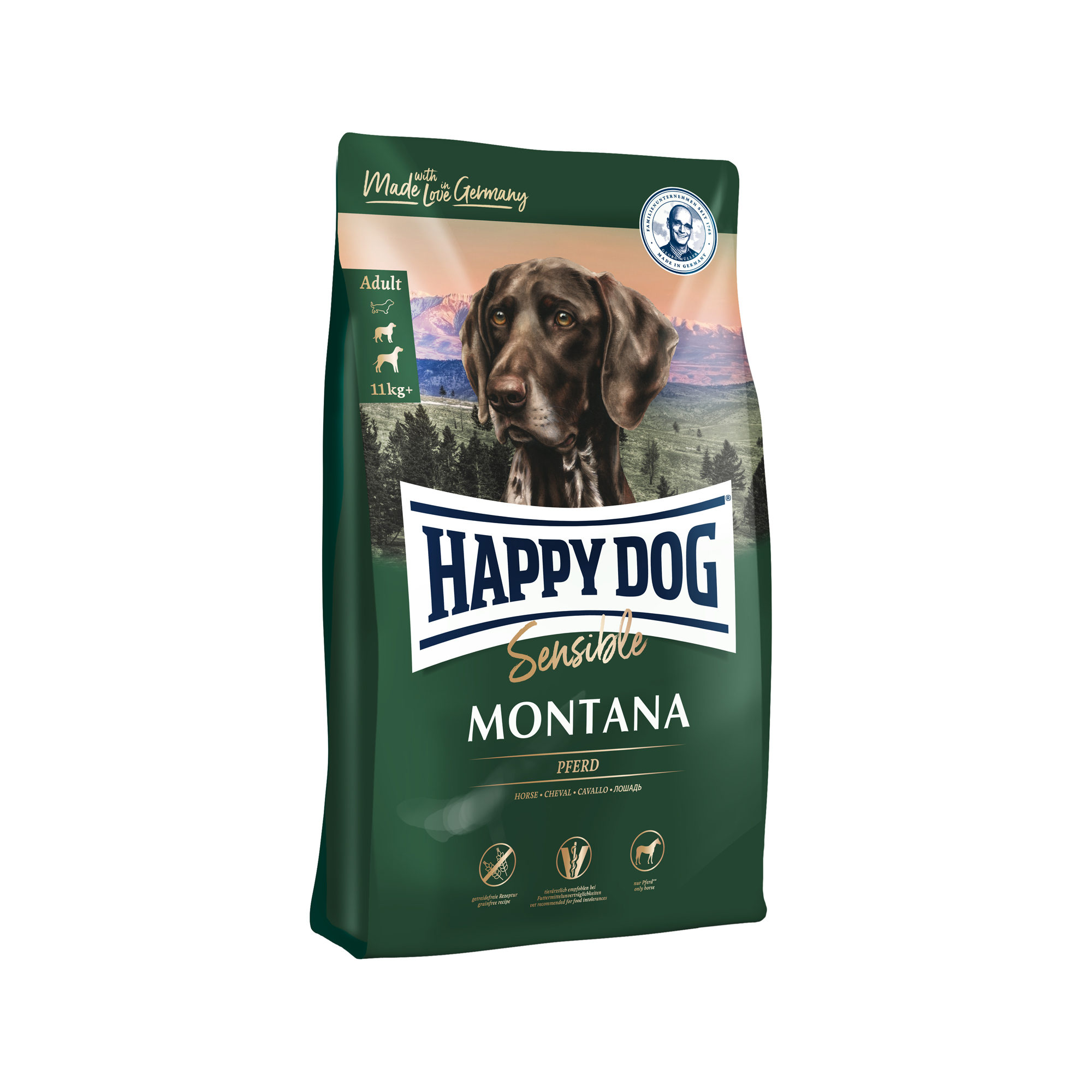 Happy Dog Supreme Sensible Montana Hundefutter – 4 kg