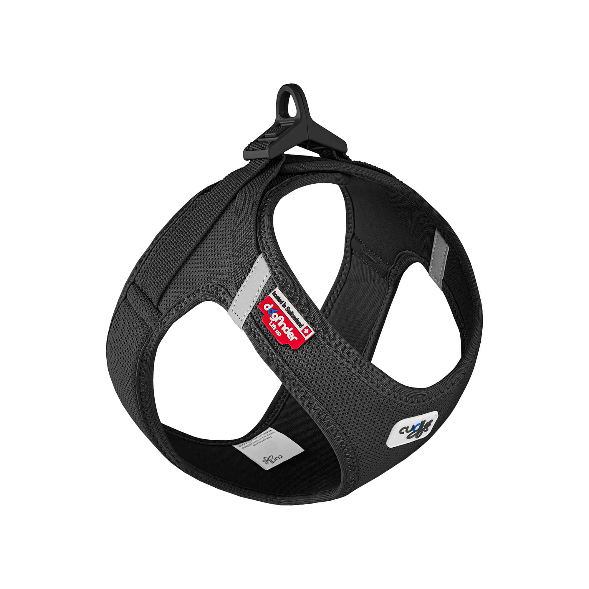 Curli Vest Harness Clasp Air-Mesh – Rot – XS