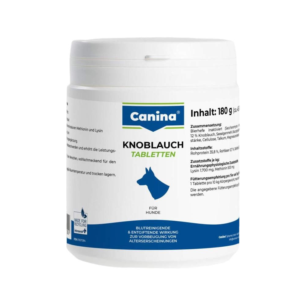 Canina Knoblauch Tabletten – 180 g
