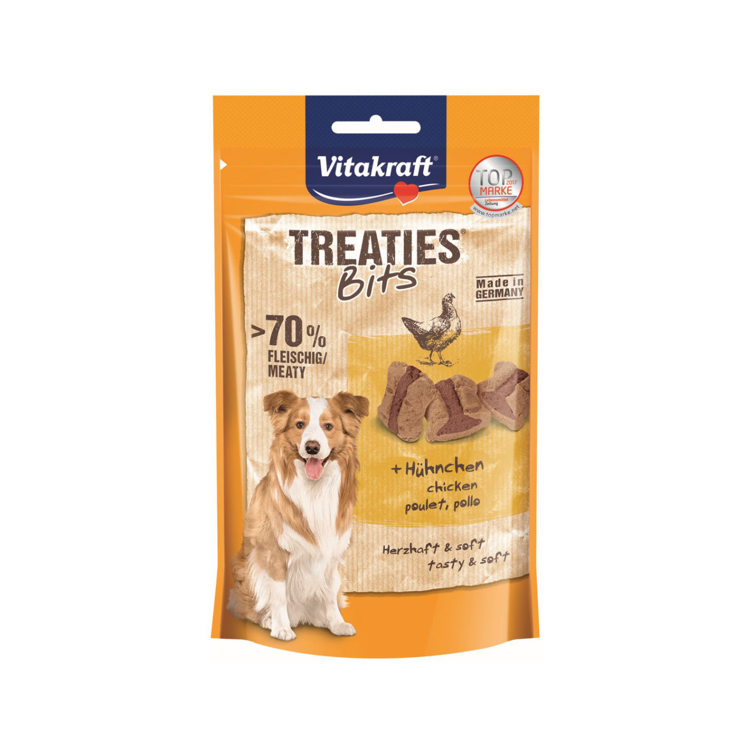 Vitakraft Treaties Huhn – 3 x 120 g
