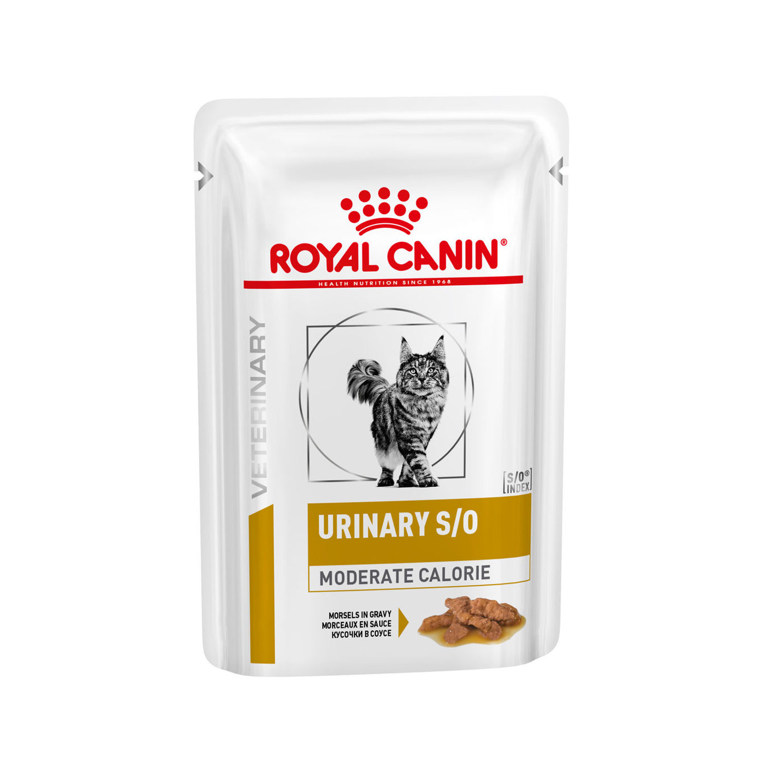 Royal Canin Urinary S/O Moderate Calorie Katzenfutter – Frischebeutel – 12 x 85 g