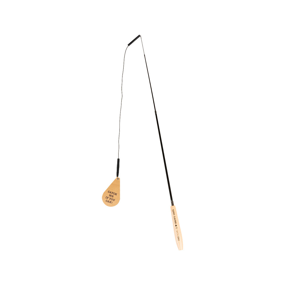 D&D Connor Teleskopische Katzenrute – 48 x 2,5 x 2,5 cm – Beige/Schwarz D&D Connor Teleskopische Katzenrute – 48 x 2,5 x 2,5 cm – Beige/Schwarz