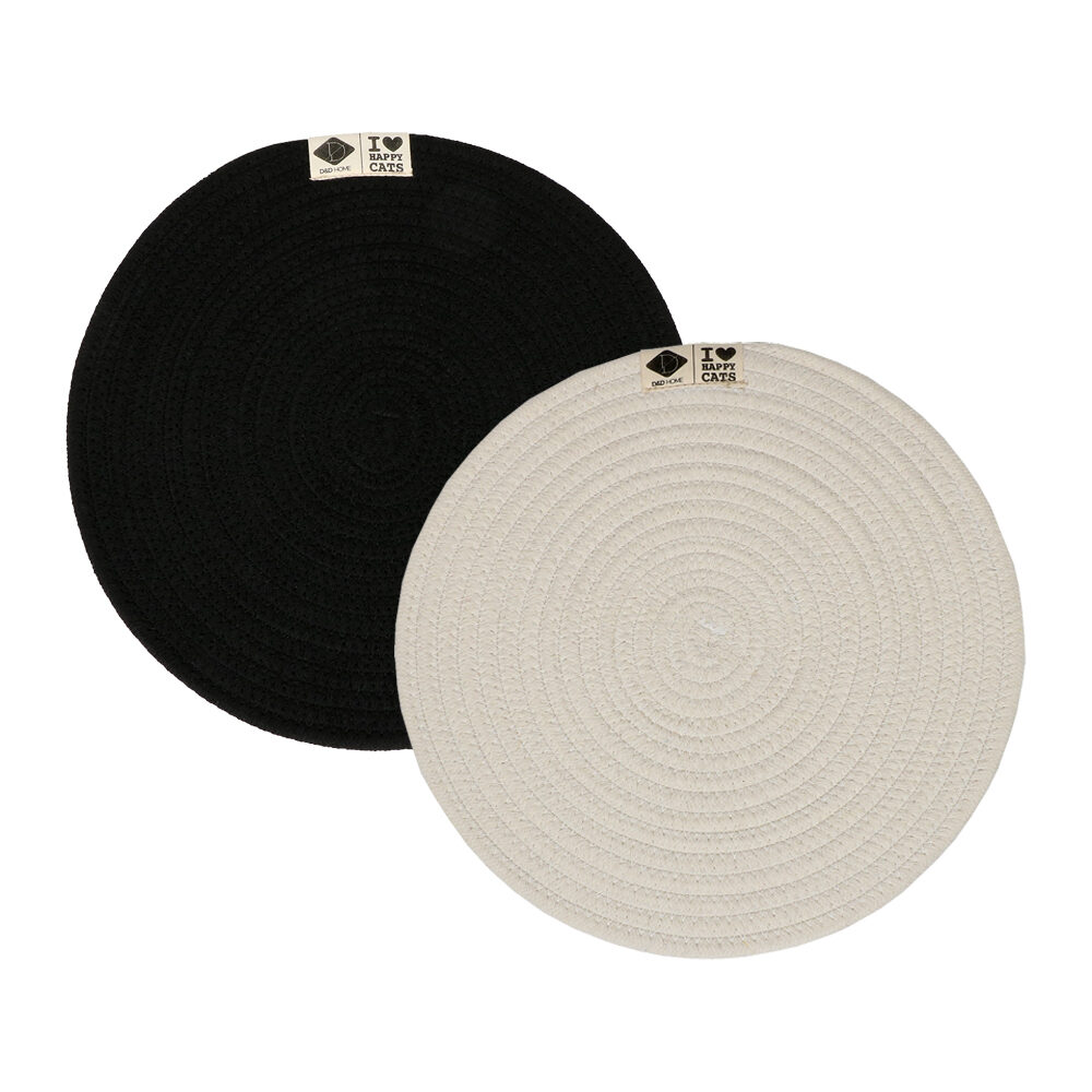 D&D Jill Untersetzer – 40 x 40 x 0,8 cm – Beige