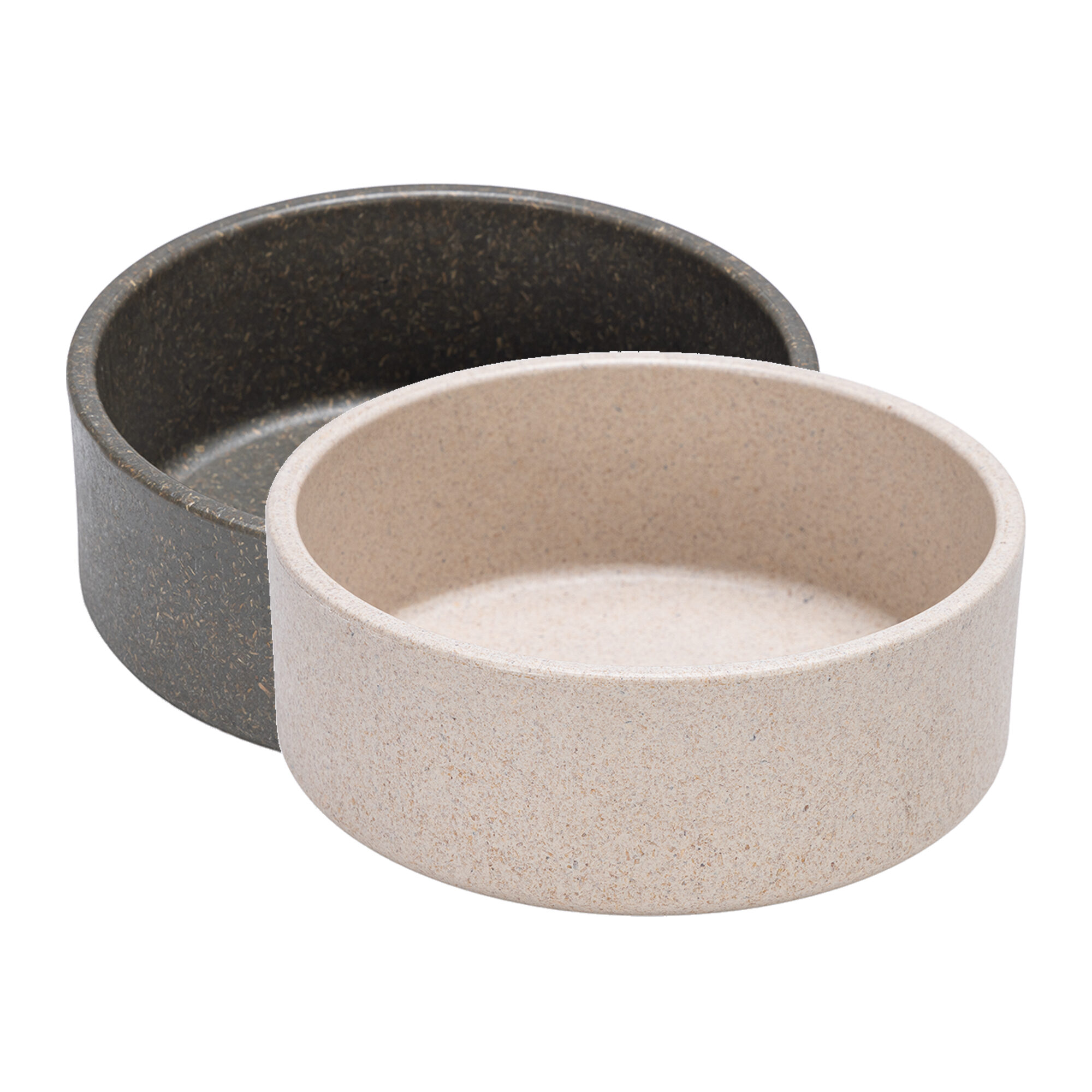 Designed by Lotte Bambus-Futtertablett Noor – Hund – Grau – 410 ml