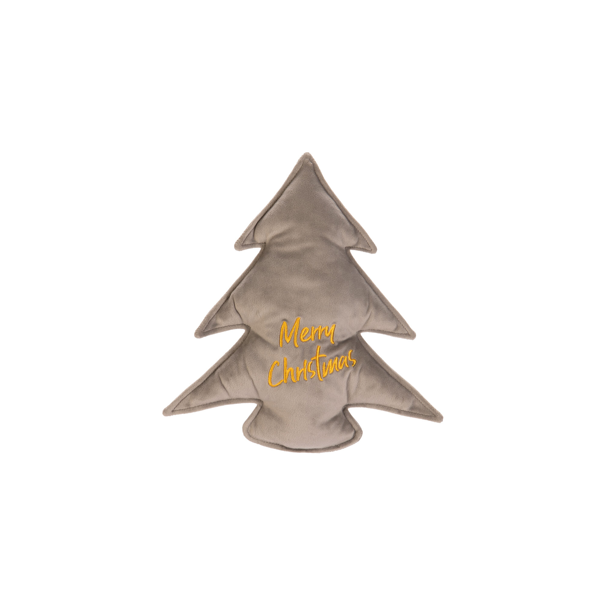 Designed by Lotte Weihnachtsbaum – Samt – Grau – 27 x 27 x 3 cm