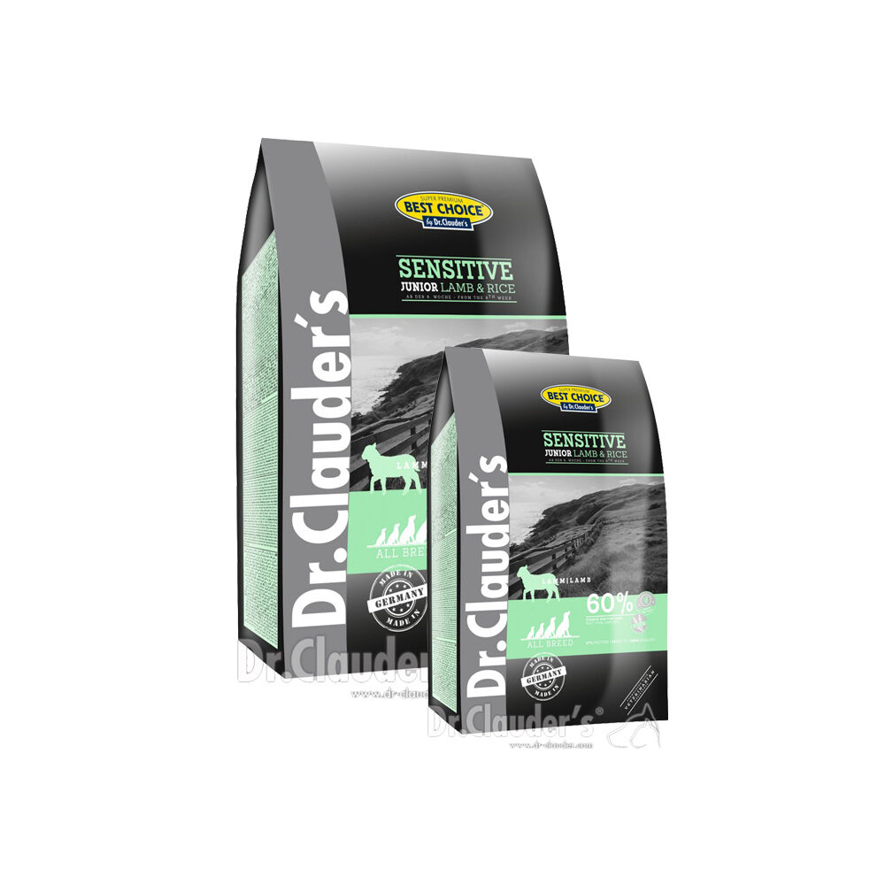 Dr. Clauder’s Best Choice All Breed Junior – Lamm & Reis – 4 kg