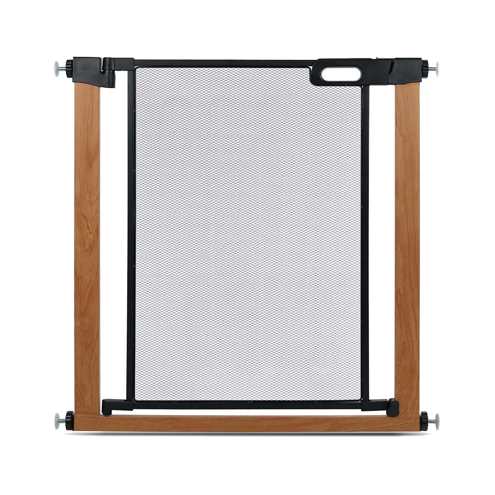 Duvo+ Hunde-Sicherheitsgitter Netz – schwarz/braun