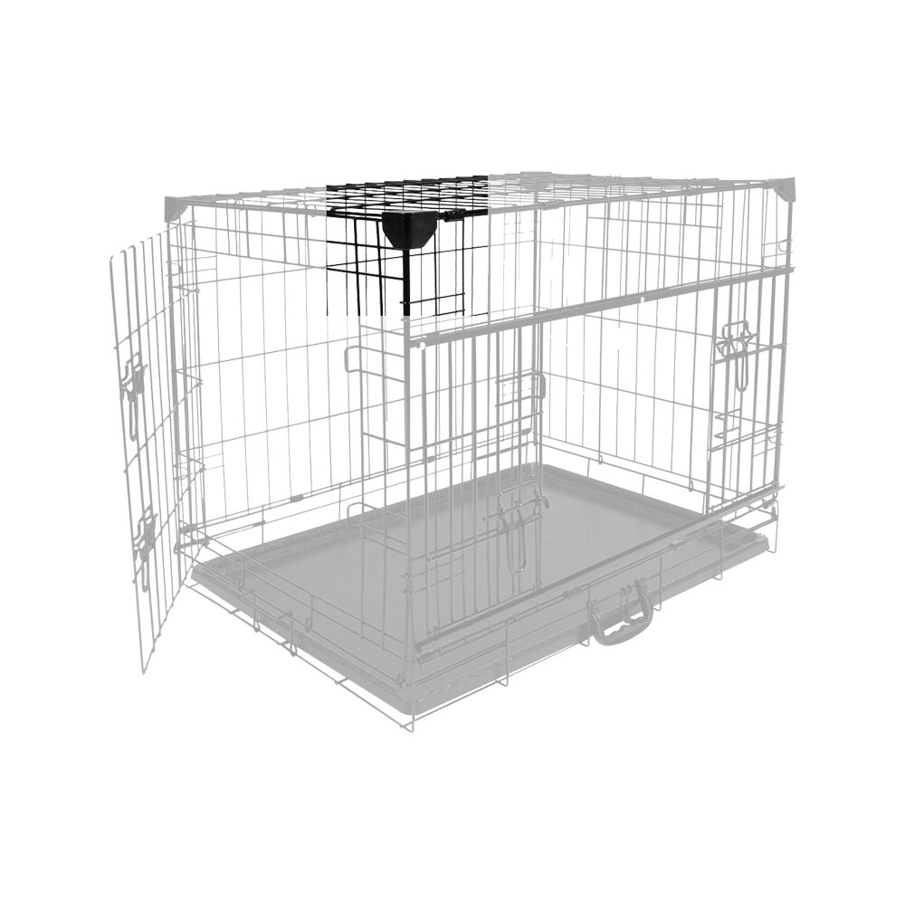 Duvo+ Ninja Edition Drahtkäfig – Schwarz –  56 x 33 x 41 cm