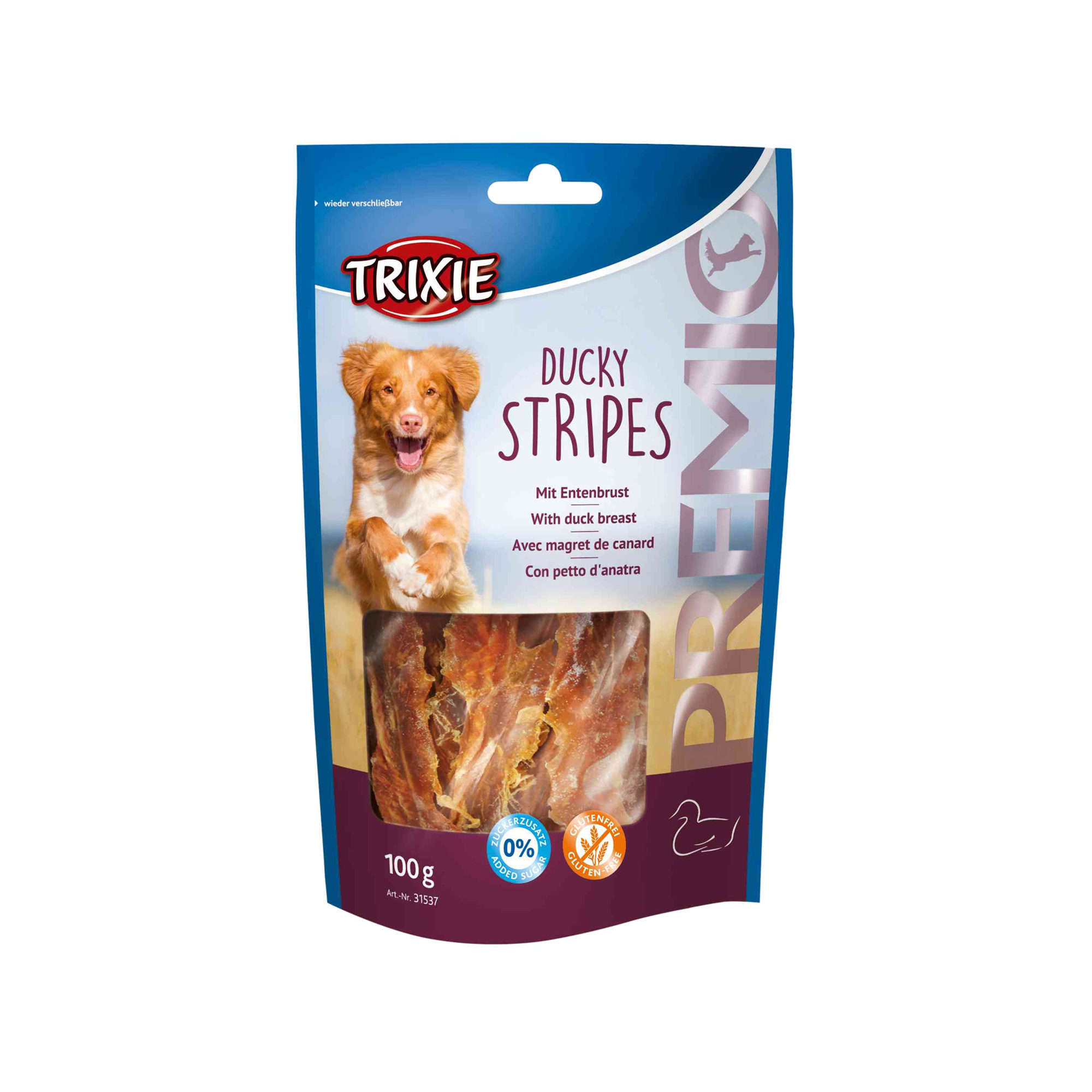 Trixie Premio – Ducky Stripes – 100 g