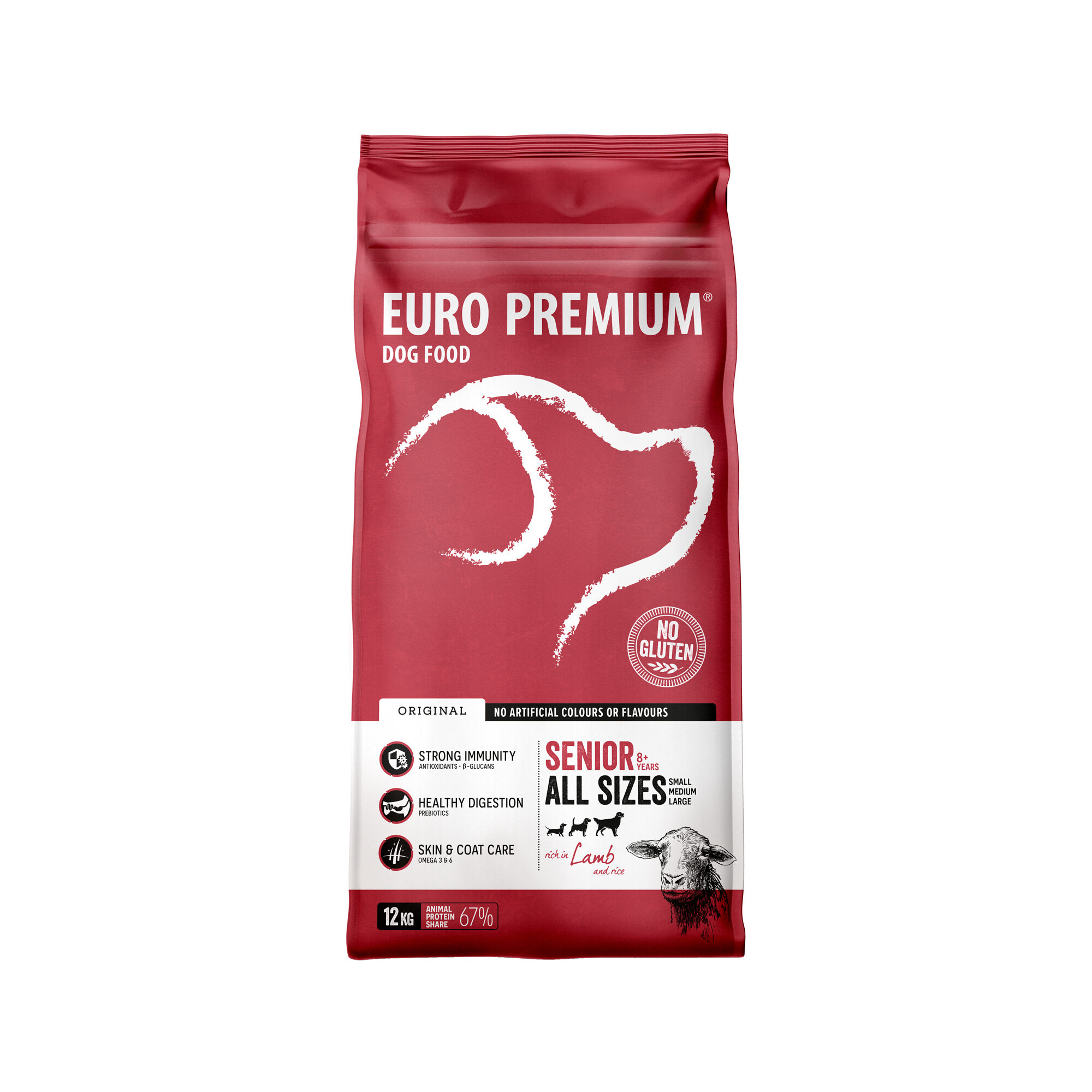 Euro Premium Senior Lamb & Rice – Huhn & Reis – 3 kg