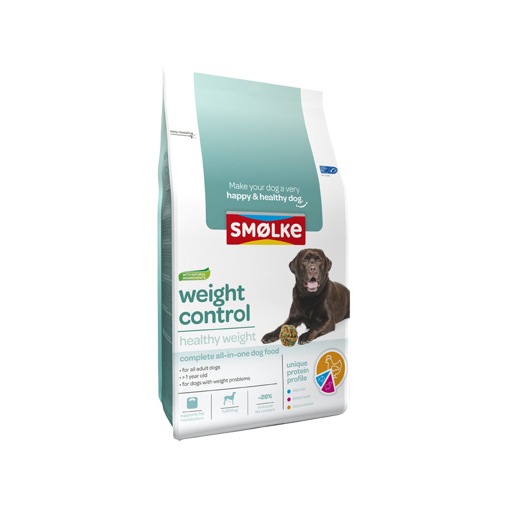 Smølke Adult Weight Control Hundefutter – 3 kg