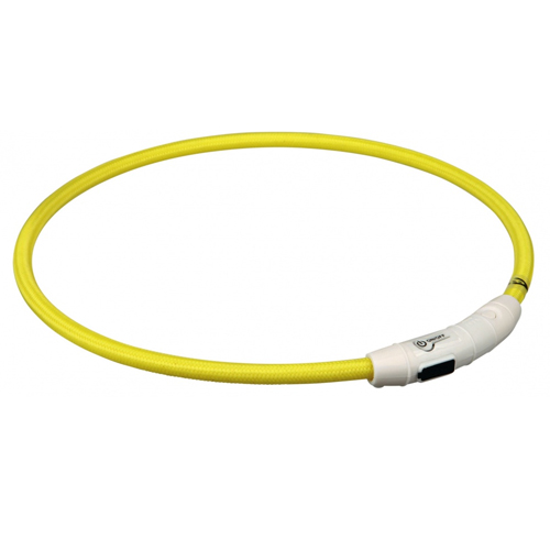 Trixie USB Leuchtring – Orange – M / L