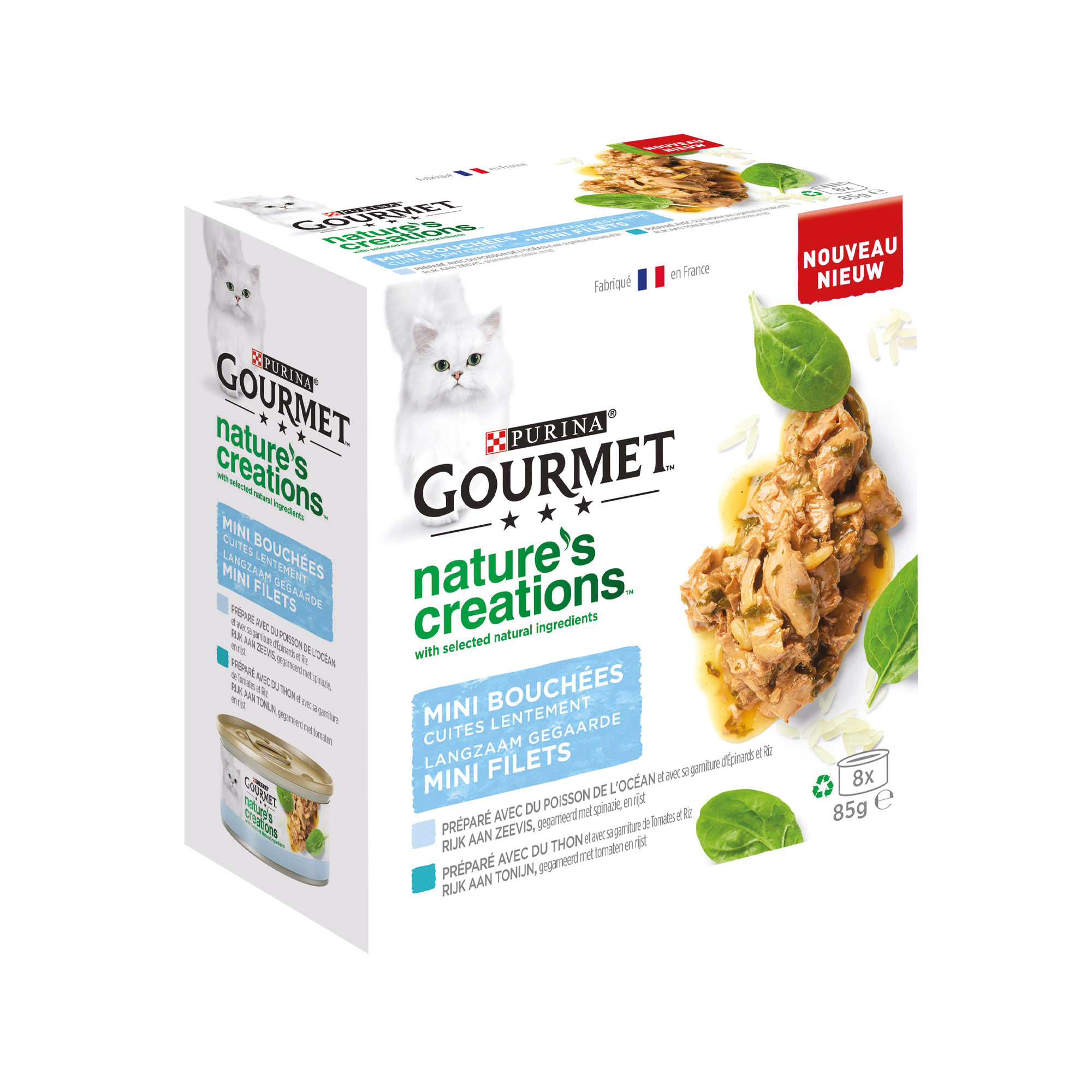 Gourmet Nature’s Creations – Seefisch & Thunfisch – 16 x 85 g