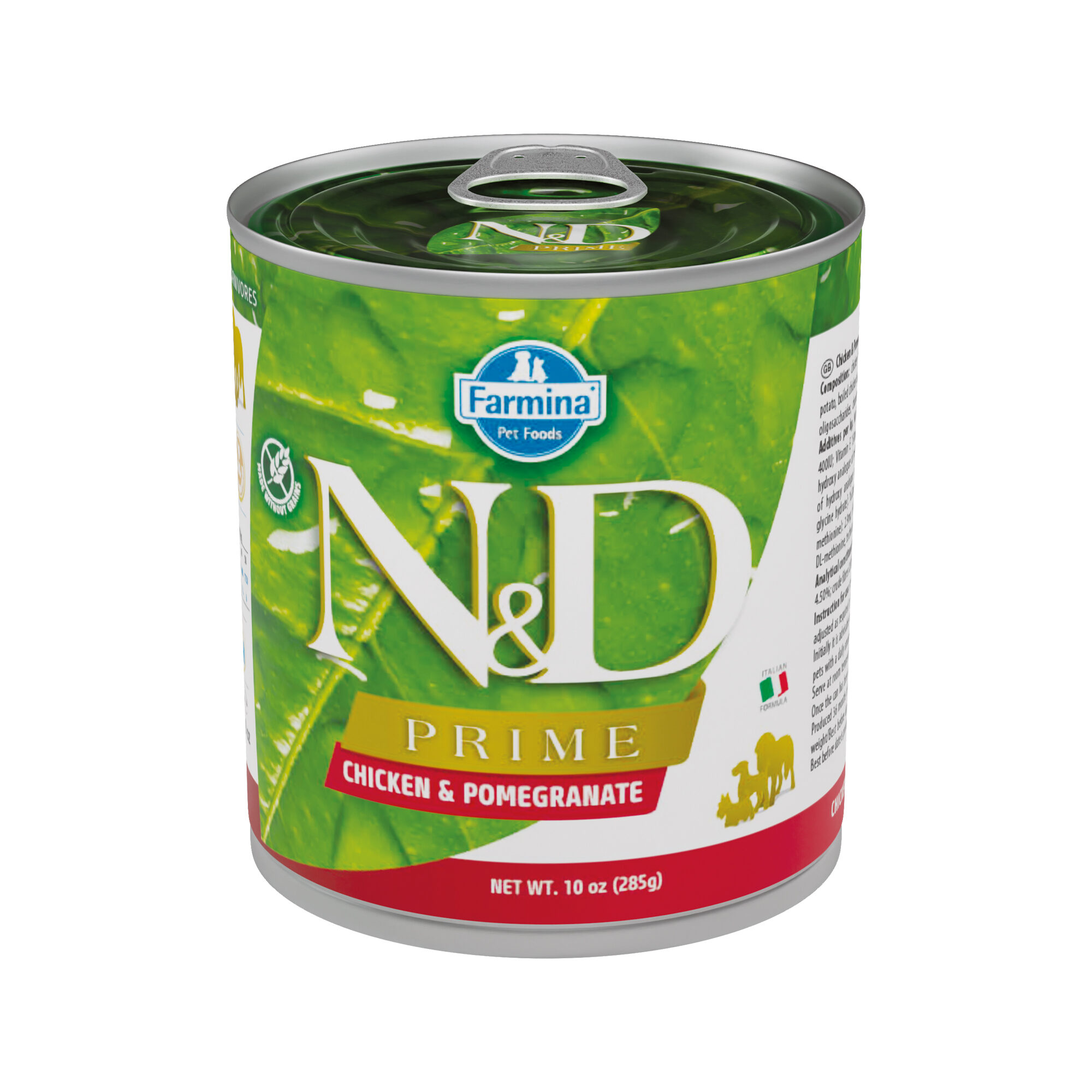 Farmina N&D Prime Adult – Huhn und Granatapfel – 6 x 285 g