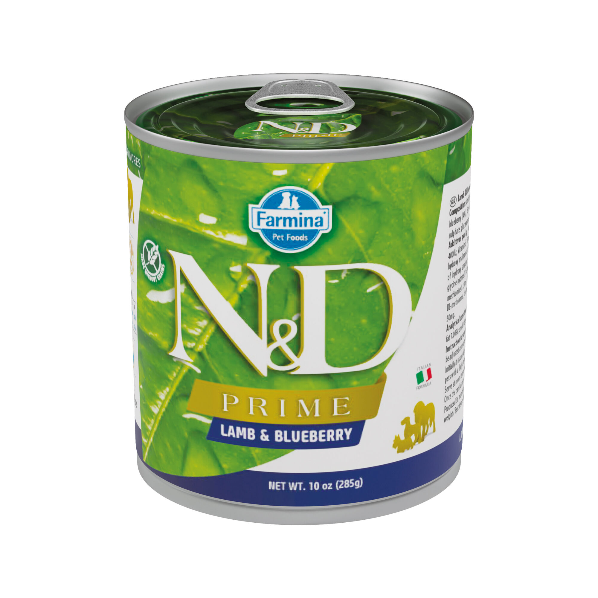 Farmina N&D Prime Adult – Lamm und Heidelbeere – 6 x 285 g