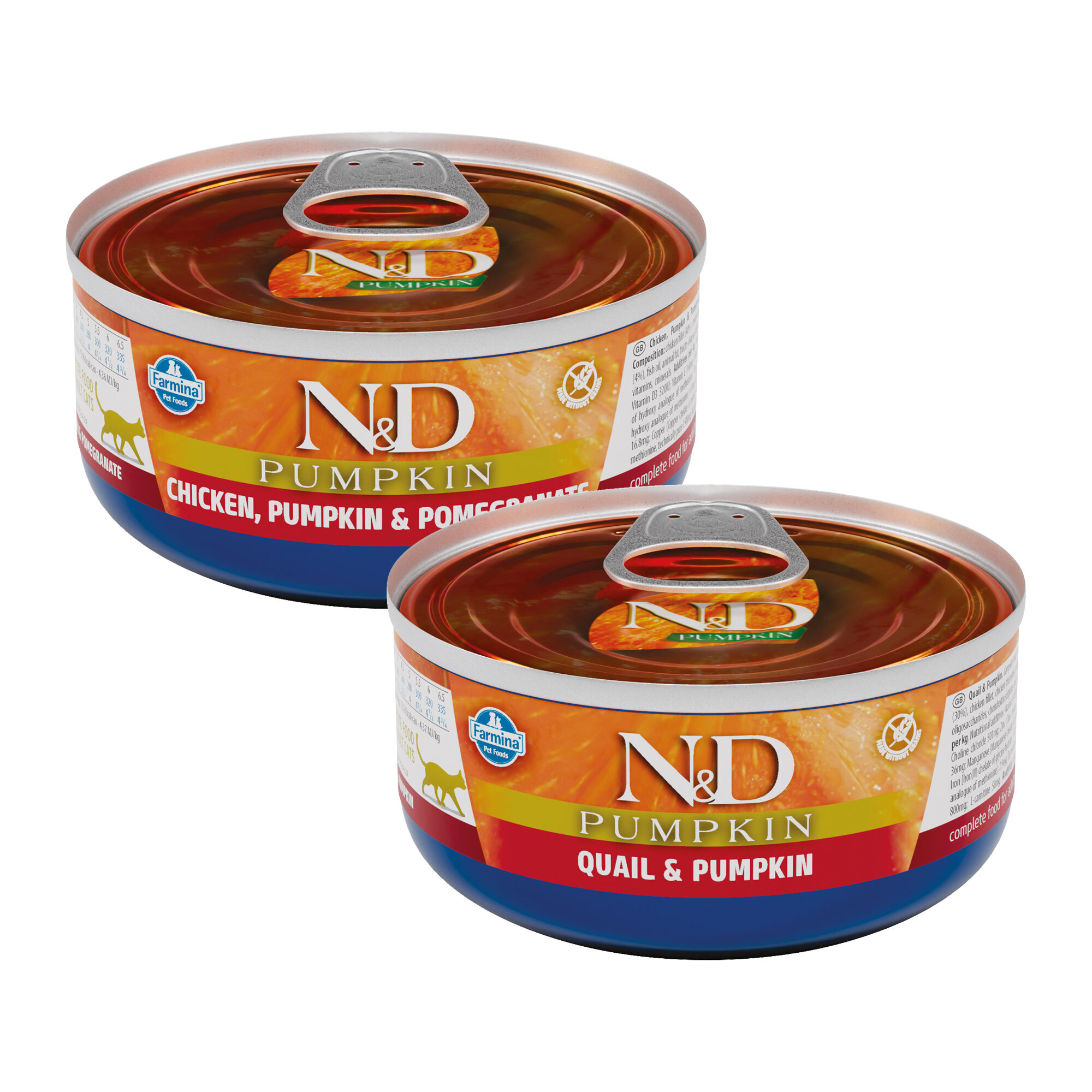 Farmina N&D Pumpkin Adult Nassfutter – Huhn, Kürbis & Granatapfel – 24 x 70