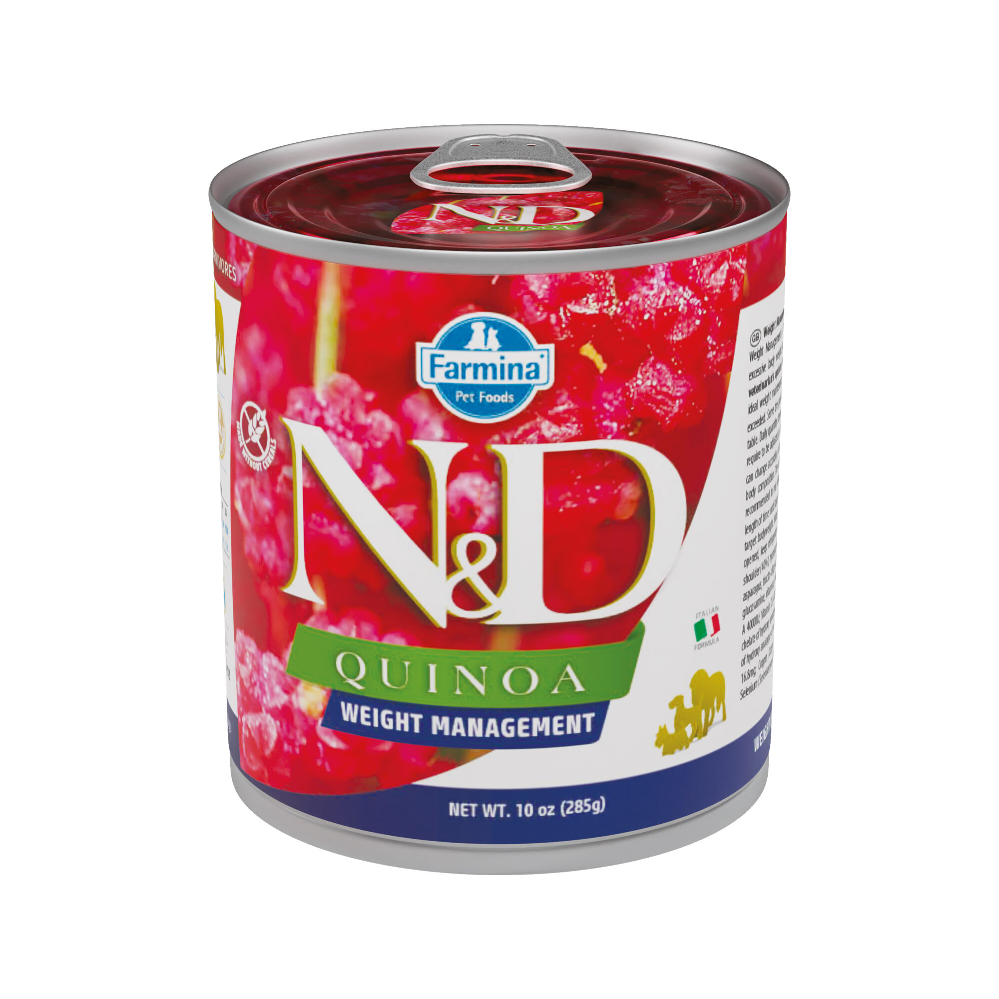 Farmina N&D Quinoa Weight Management Adult – Lamm – 6 x 285 g