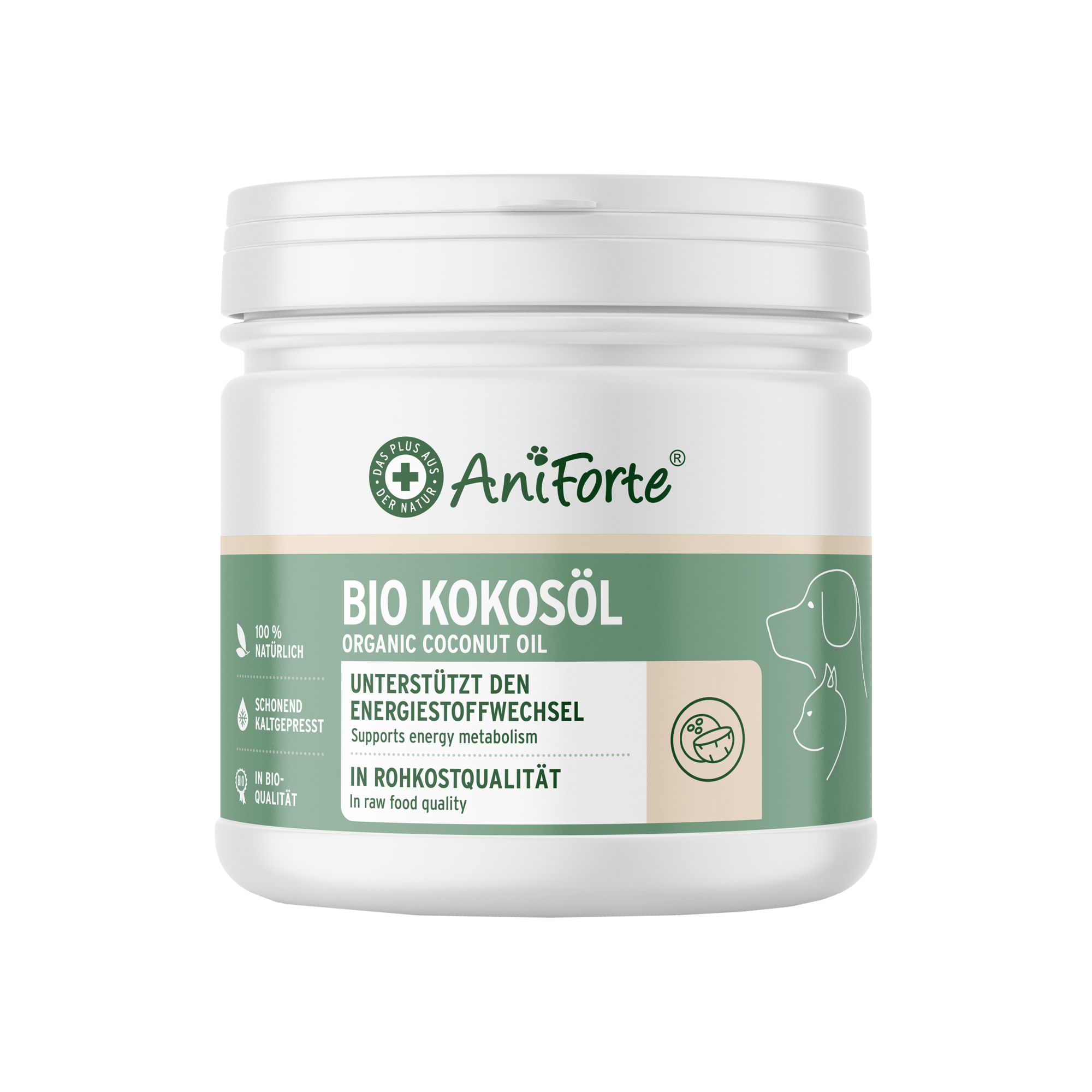 AniForte Bio Kokosnussöl  – 400 ml
