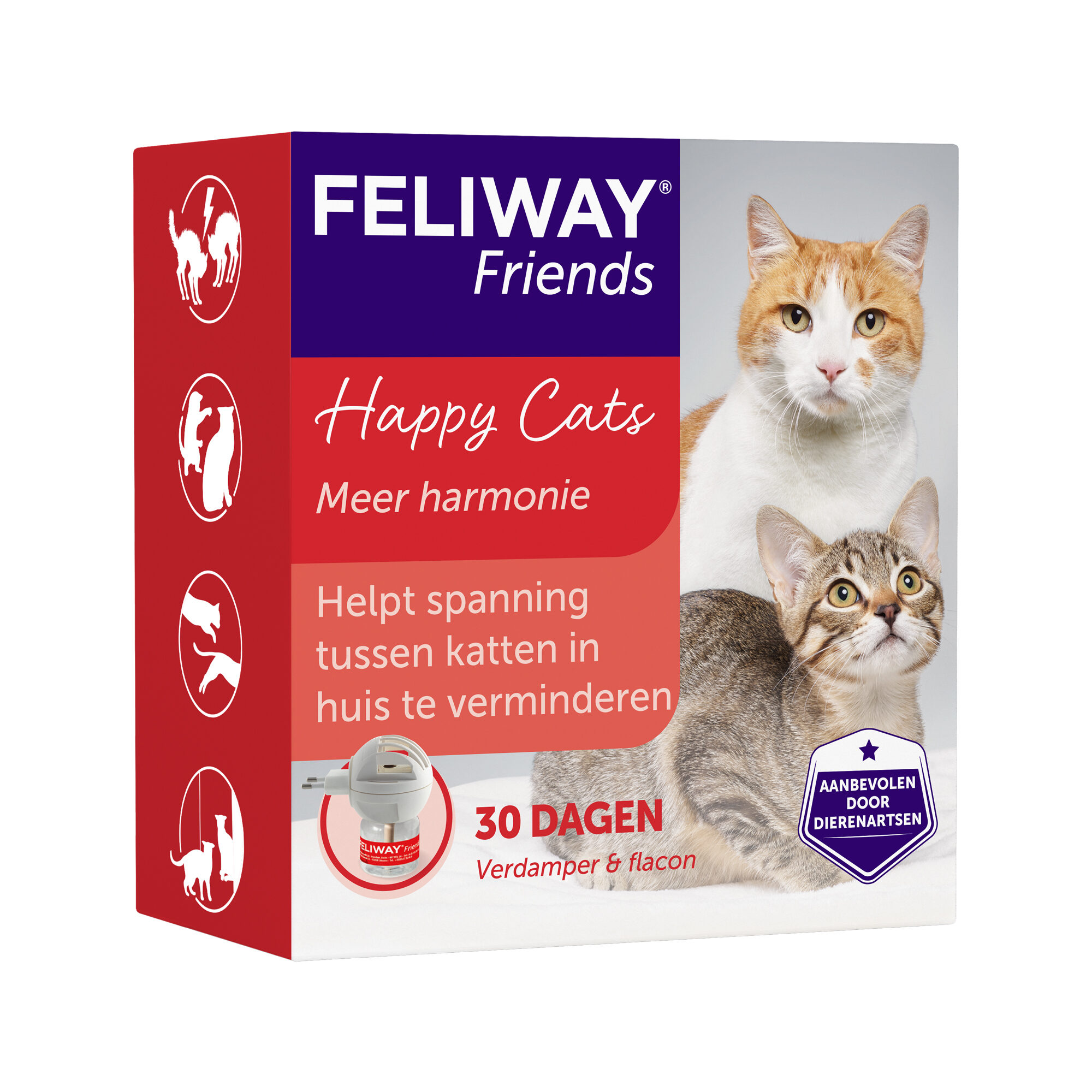 Feliway Friends Nachfüllflakon Duopack – 48 ml