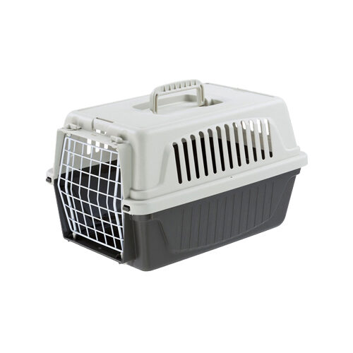 Ferplast Atlas 5 Transportbox – Grau – 28 x 41,5 x 24,5 cm