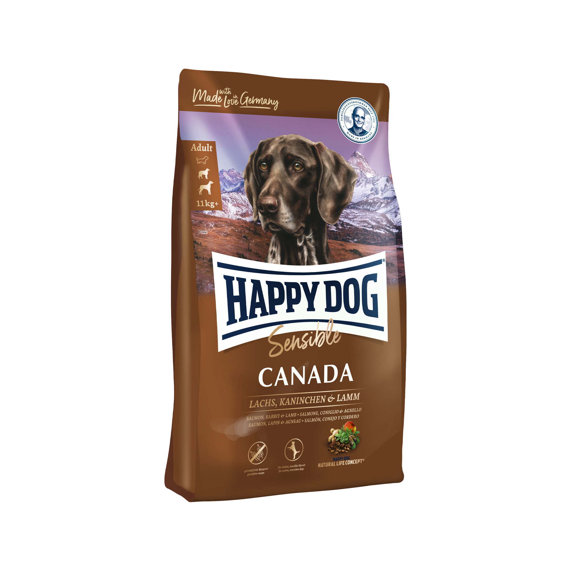 Happy Dog Supreme Sensible Canada Hundefutter – 1 kg