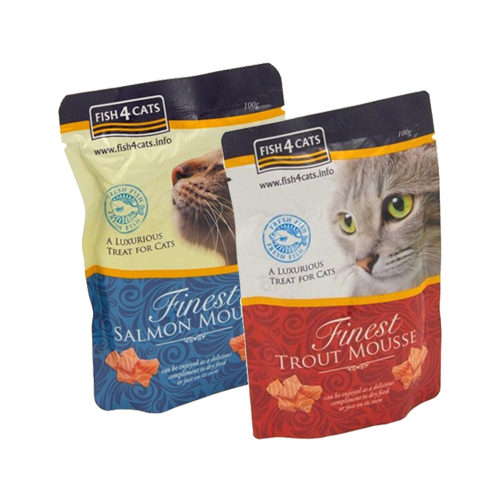Fish4Cats Finest Mousse Katzenfutter – Frischebeutel – Salmon – 6 x 100 g Fish4Cats Finest Mousse Katzenfutter – Frischebeutel – Salmon – 6 x 100 g