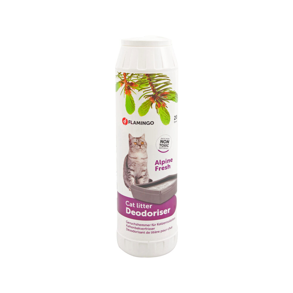Flamingo Katzenstreu-Deodorant – Wild Cherry – 750 g