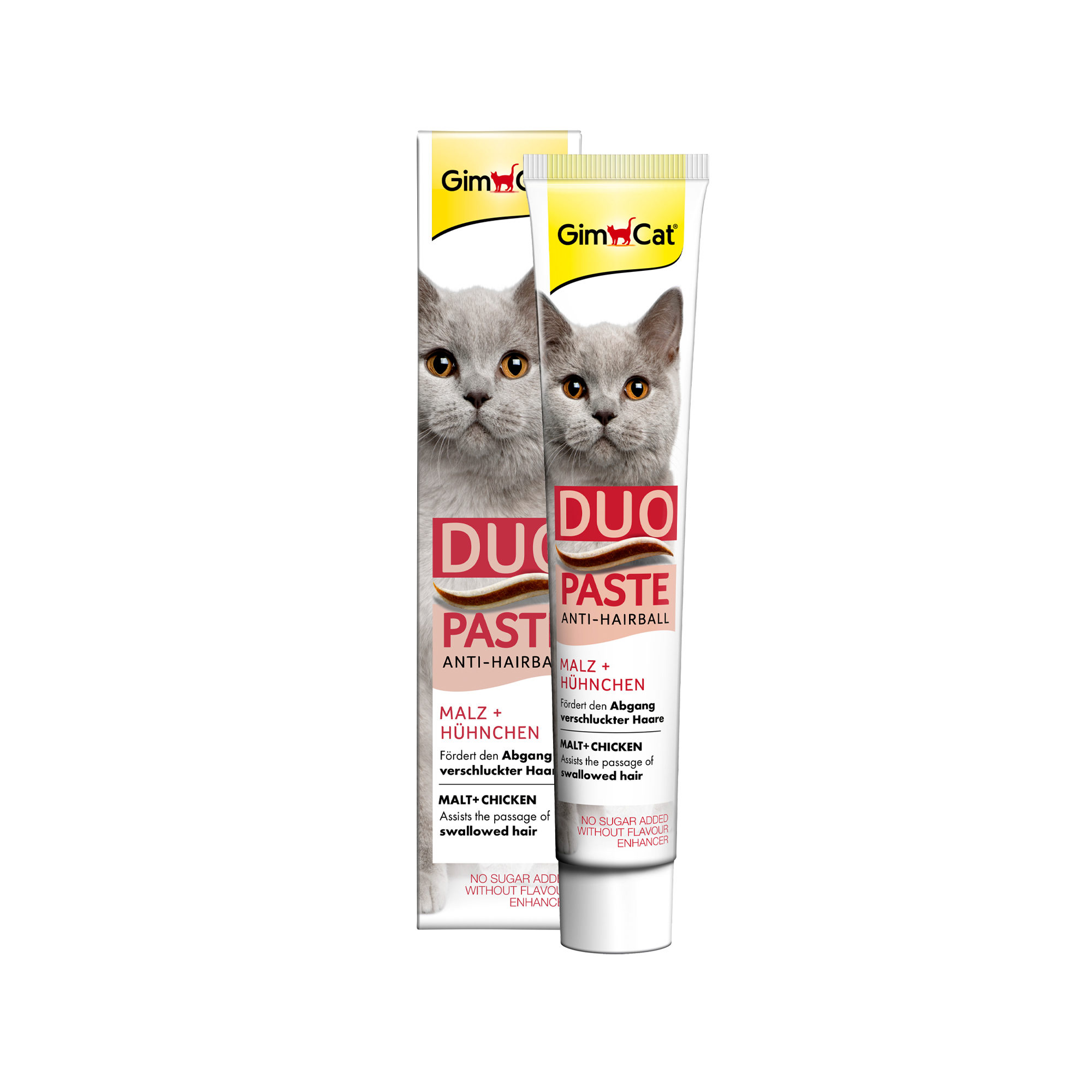Gimcat Anti-Hairball Duo-Paste – Käse & Malz – 50 g