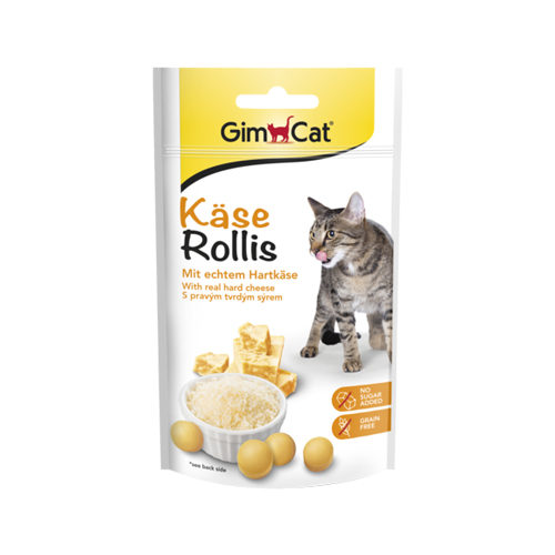 GimCat Käse-Rollies – Naturell – 140 g