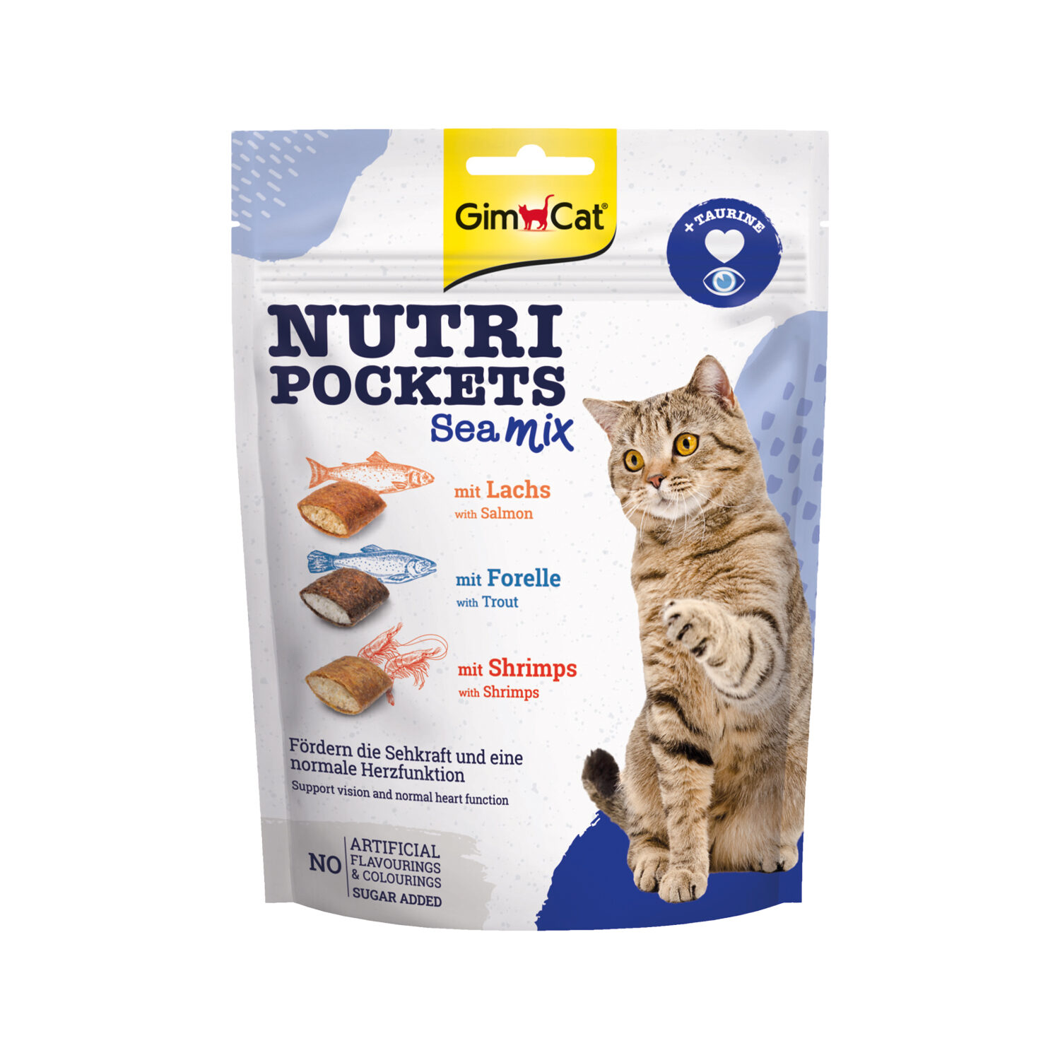 GimCat Nutri Pockets – Sea Mix – 150 g