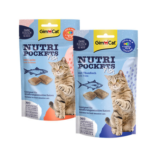 GimCat Nutri Pockets Fisch – Thunfisch – 60 g