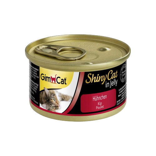 GimCat ShinyCat in Jelly – Dosen – Huhn & Rind – 24 x 70 g