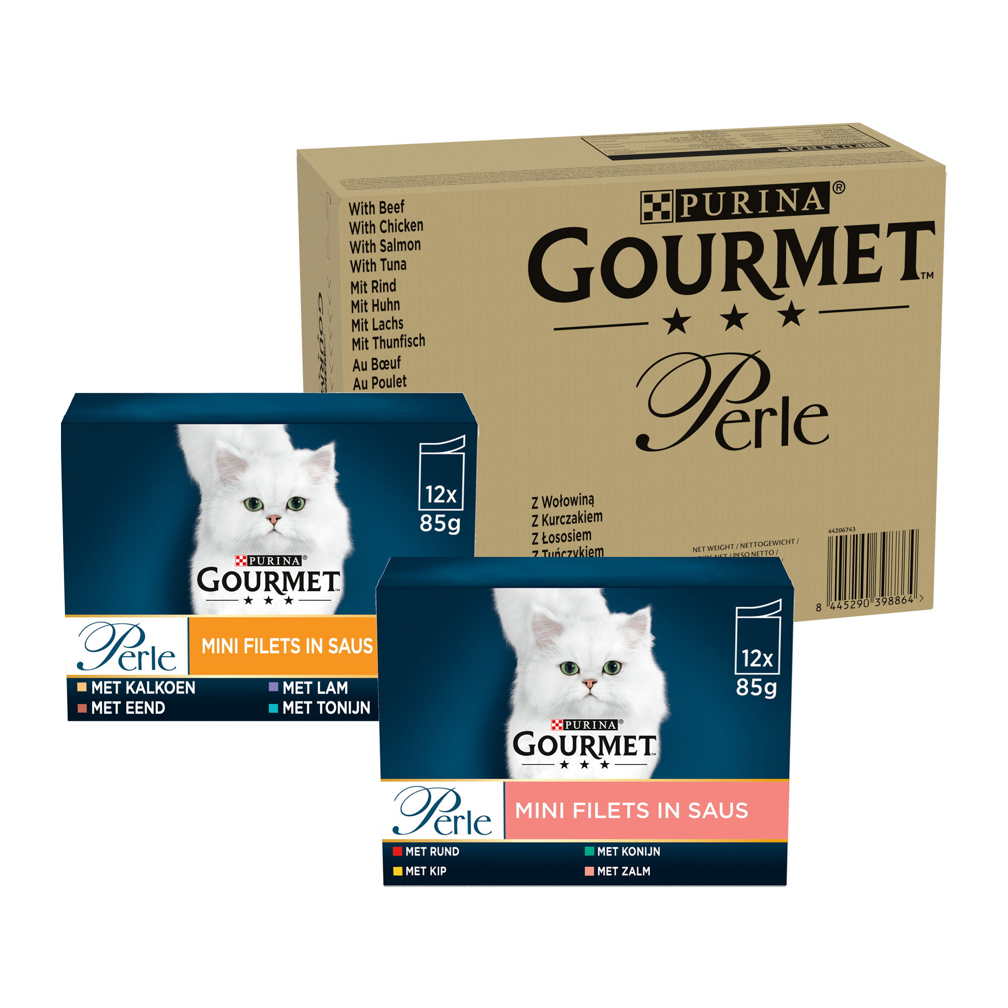 GOURMET Perle Mini Filets – Classic – 12 x 85 g