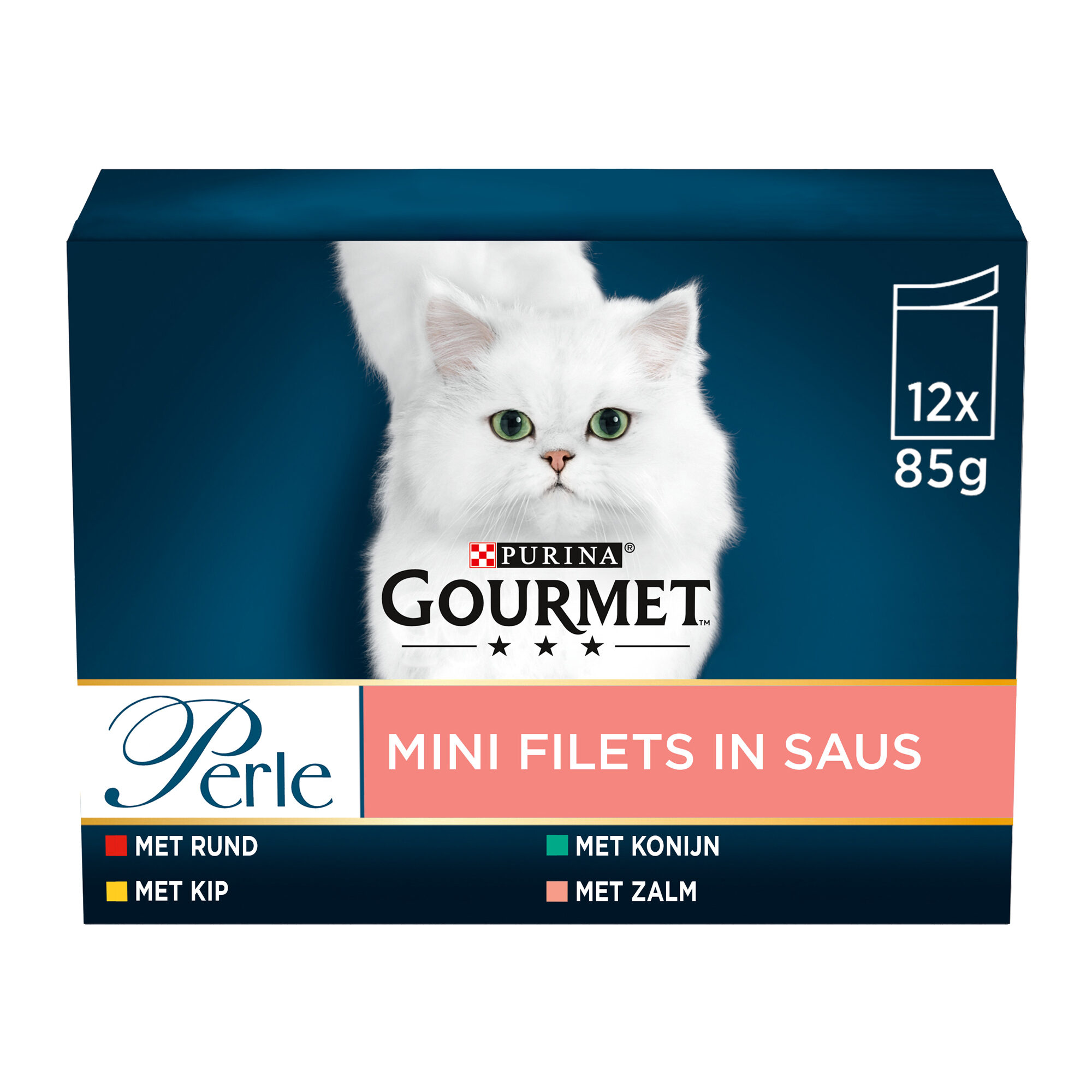 Gourmet Perle Mini Filets – Mix – 96 x 85 g