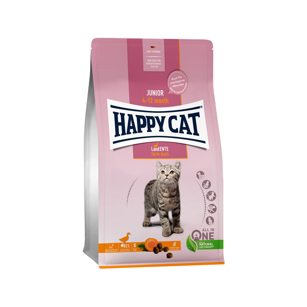 Happy Cat Junior – Ente – 300 kg Happy Cat Junior – Ente – 300 kg