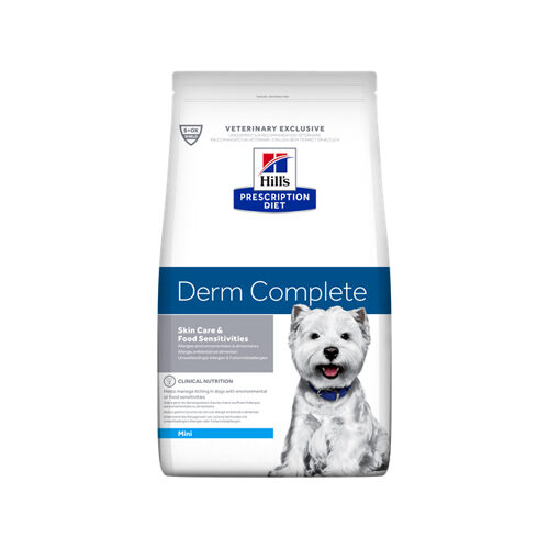 Hill’s Derm Complete Mini – Prescription Diet – Canine – 1 kg Hill’s Derm Complete Mini – Prescription Diet – Canine – 1 kg