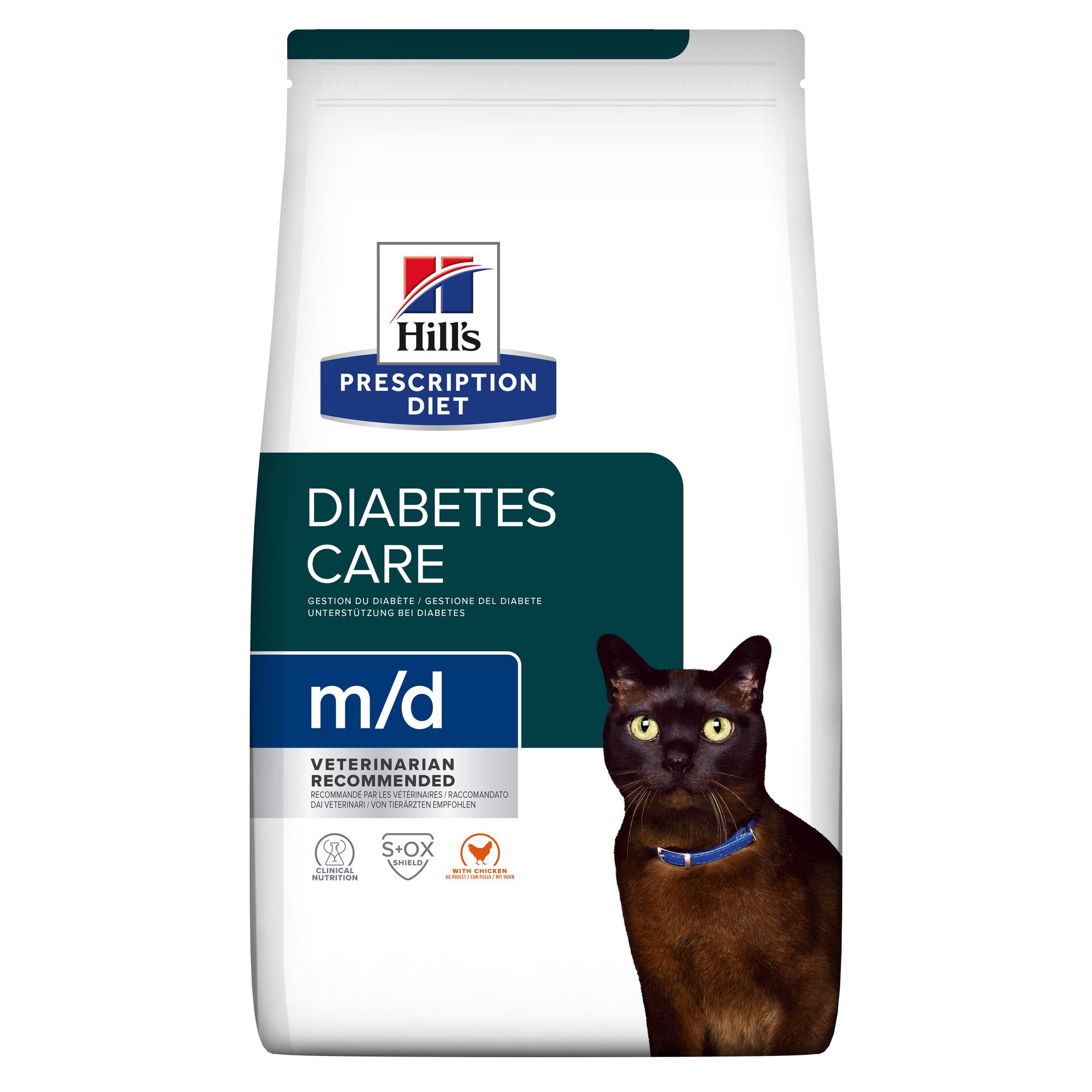 Hill’s Prescription Diet m/d Weight Management Katzenfutter – 1,5 kg