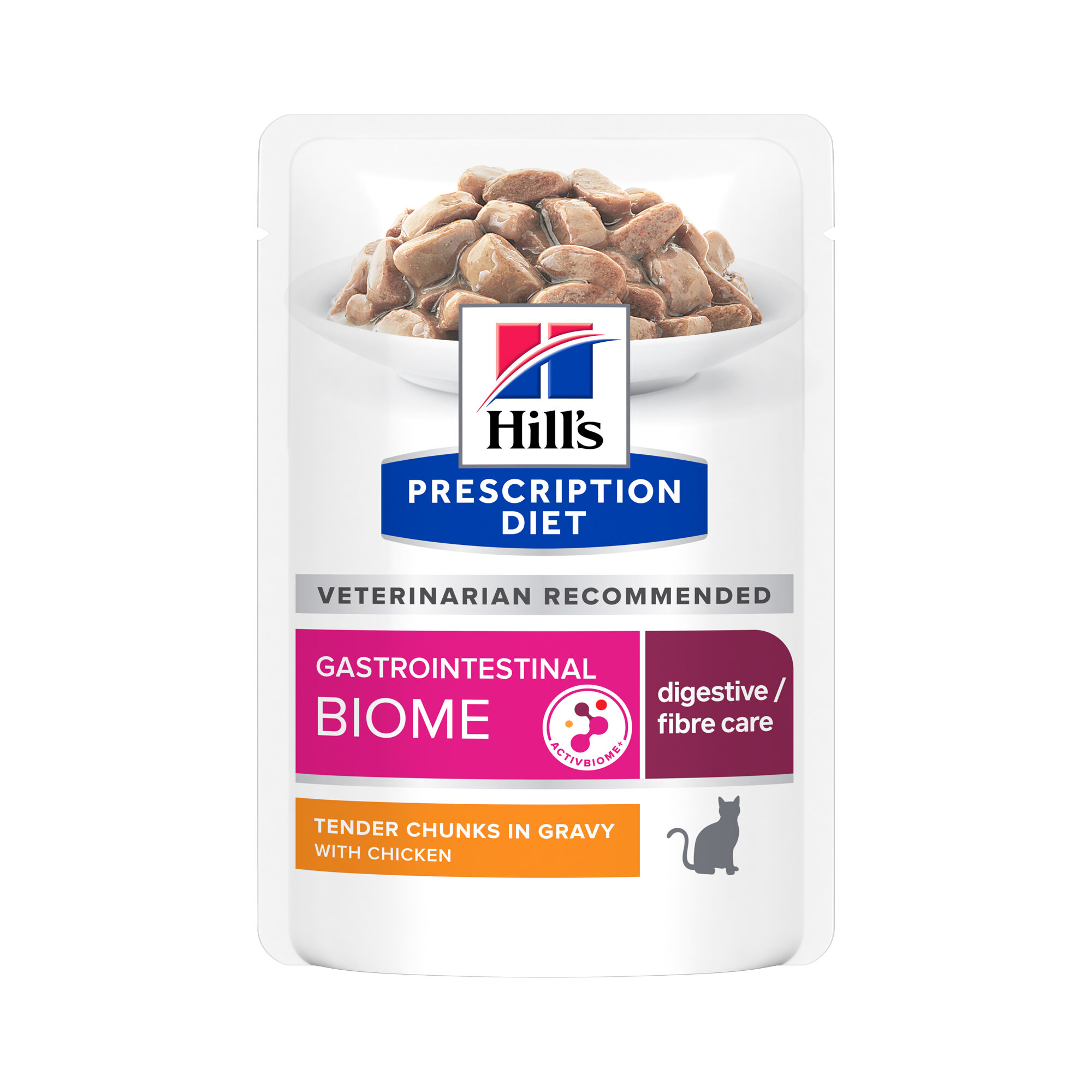 Hill’s Prescription Diet – Gastrointestinal Biome – Mahlzeitenbeutel 12 x 8
