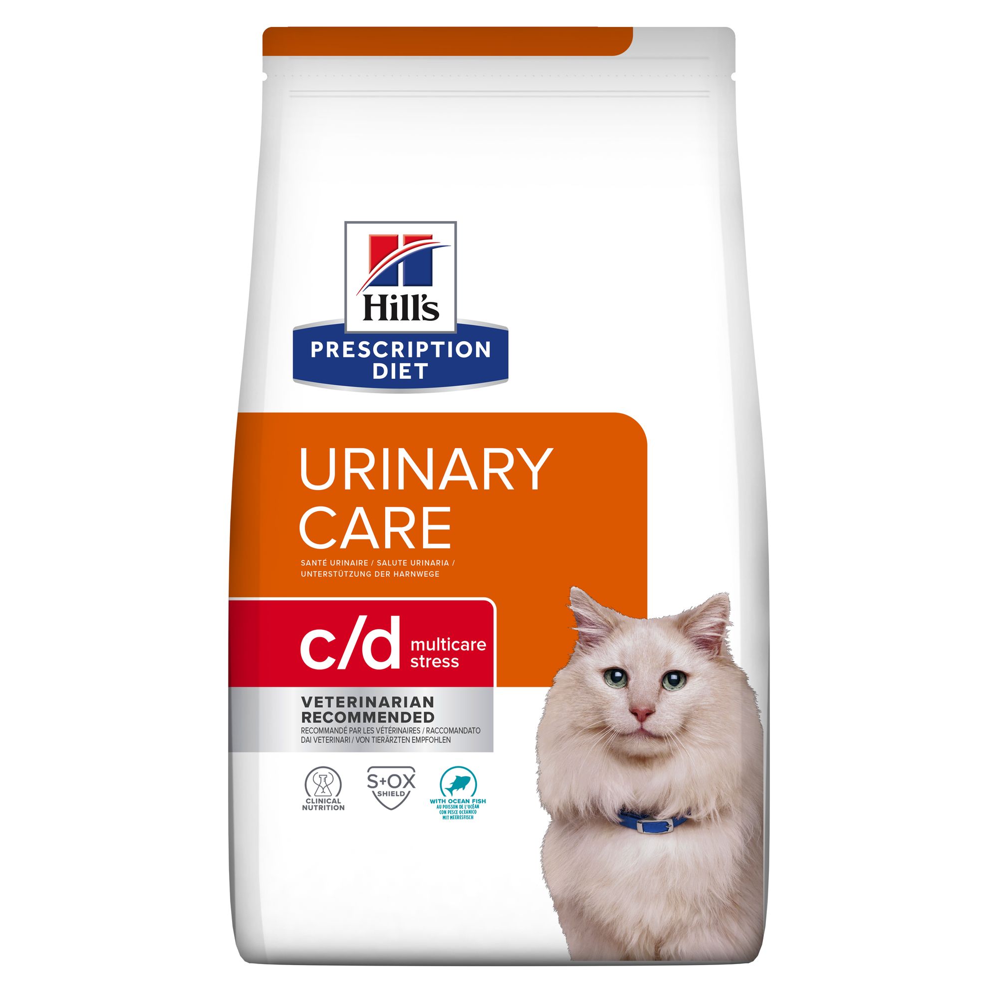 Hill’s PD c/d Urinary Care – Stress – Feline – Meeresfisch – 1,5 kg
