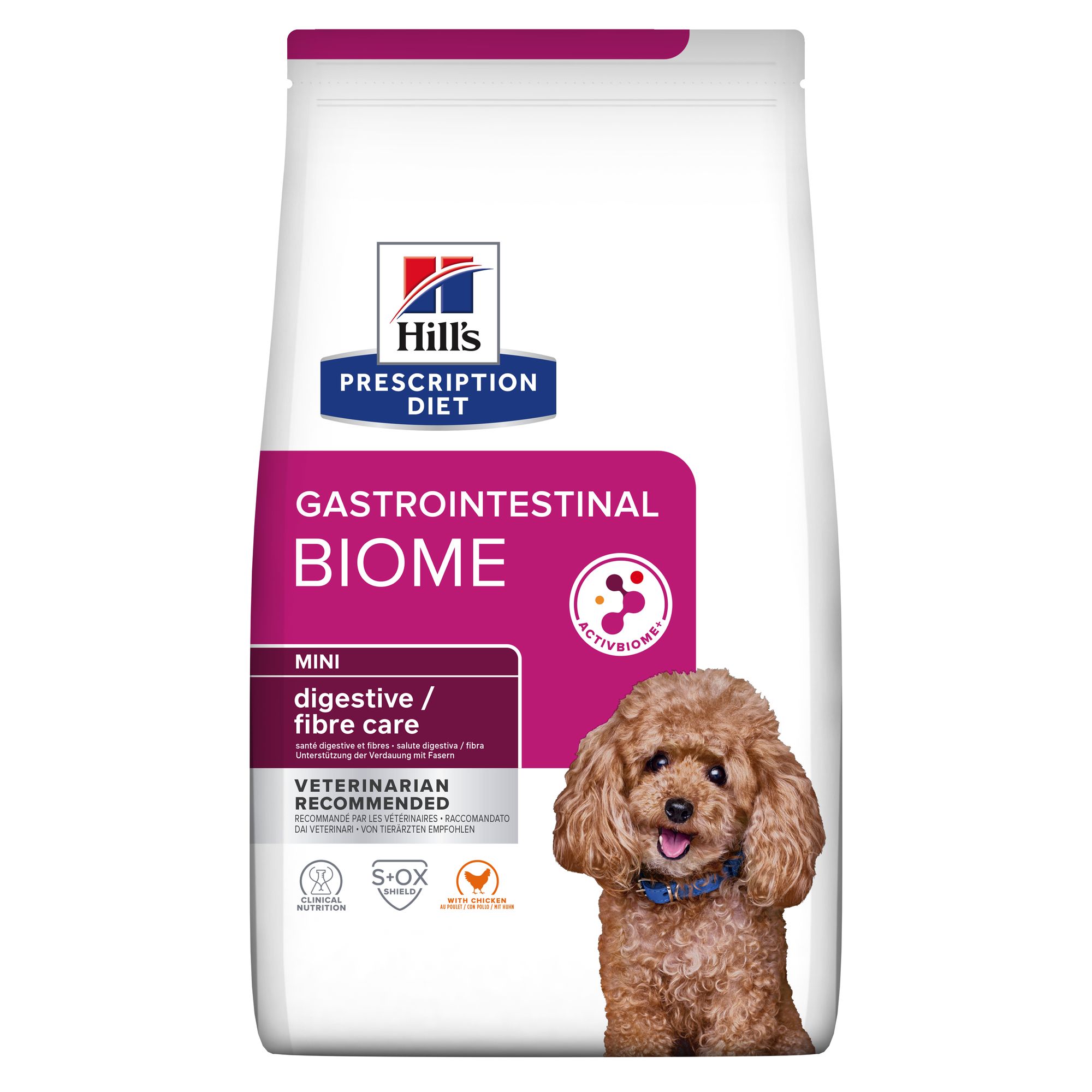 Hill’s Prescription Diet Gastrointestinal Biome – Canine – Mini – 2 x 6 kg