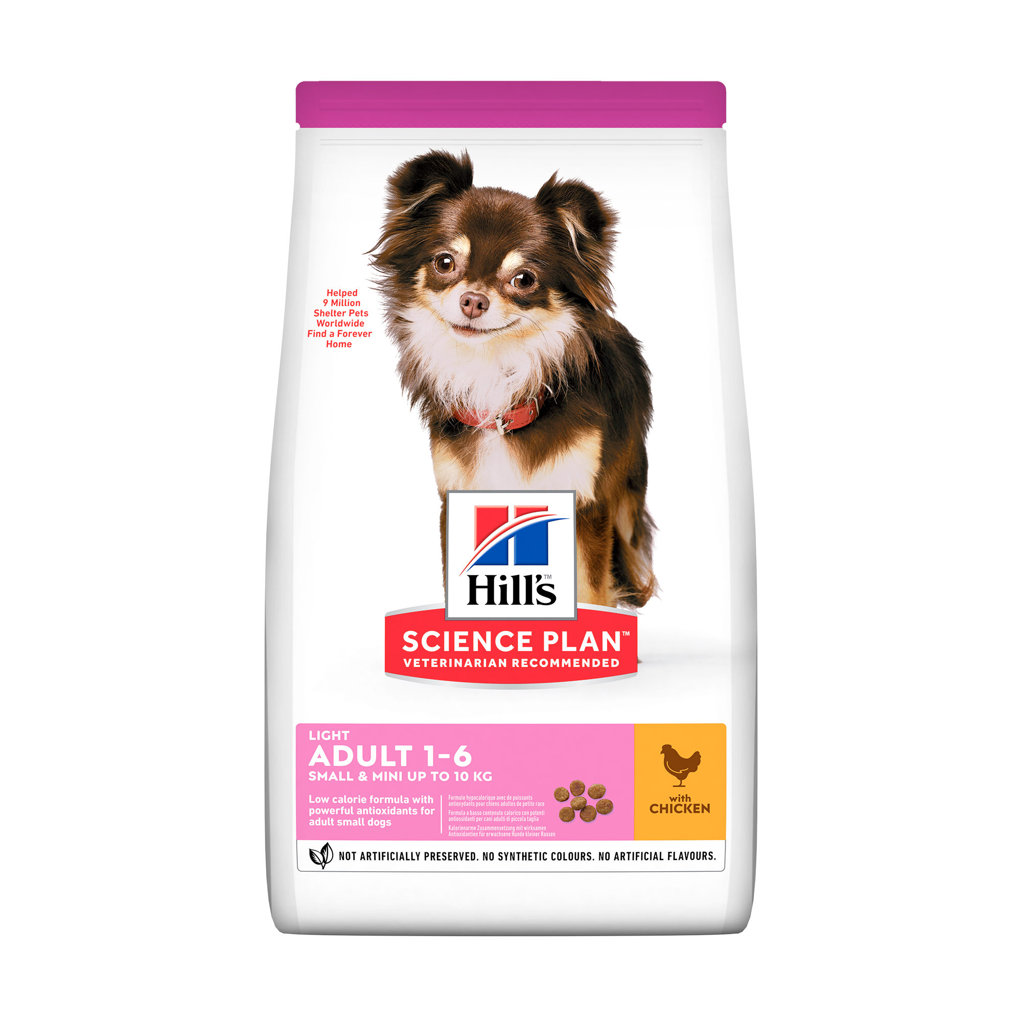 Hill’s Science Plan Adult Light Small & Mini Hundefutter – 6 kg