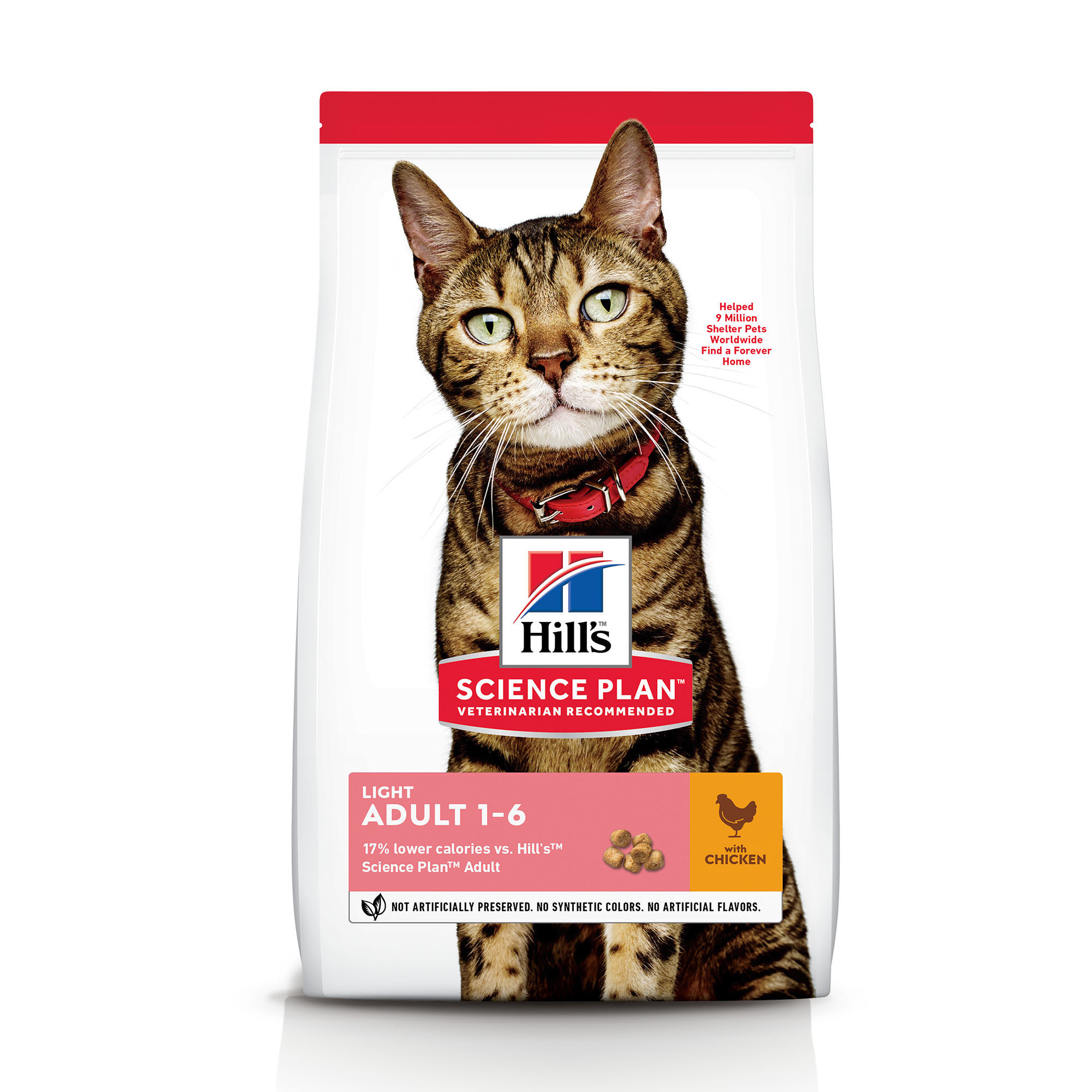 Hill’s Science Plan Adult Light Katzenfutter – Huhn – 10 kg