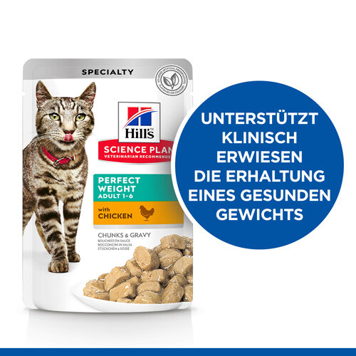 Hill’s Science Plan Adult Perfect Weight Katzenfutter – 1,5 kg