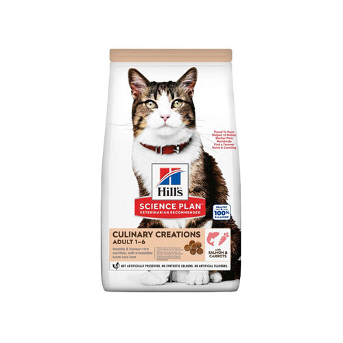 Hill’s Science Plan – Feline Culinary Creations – Lachs & Karotte – 1,5 kg