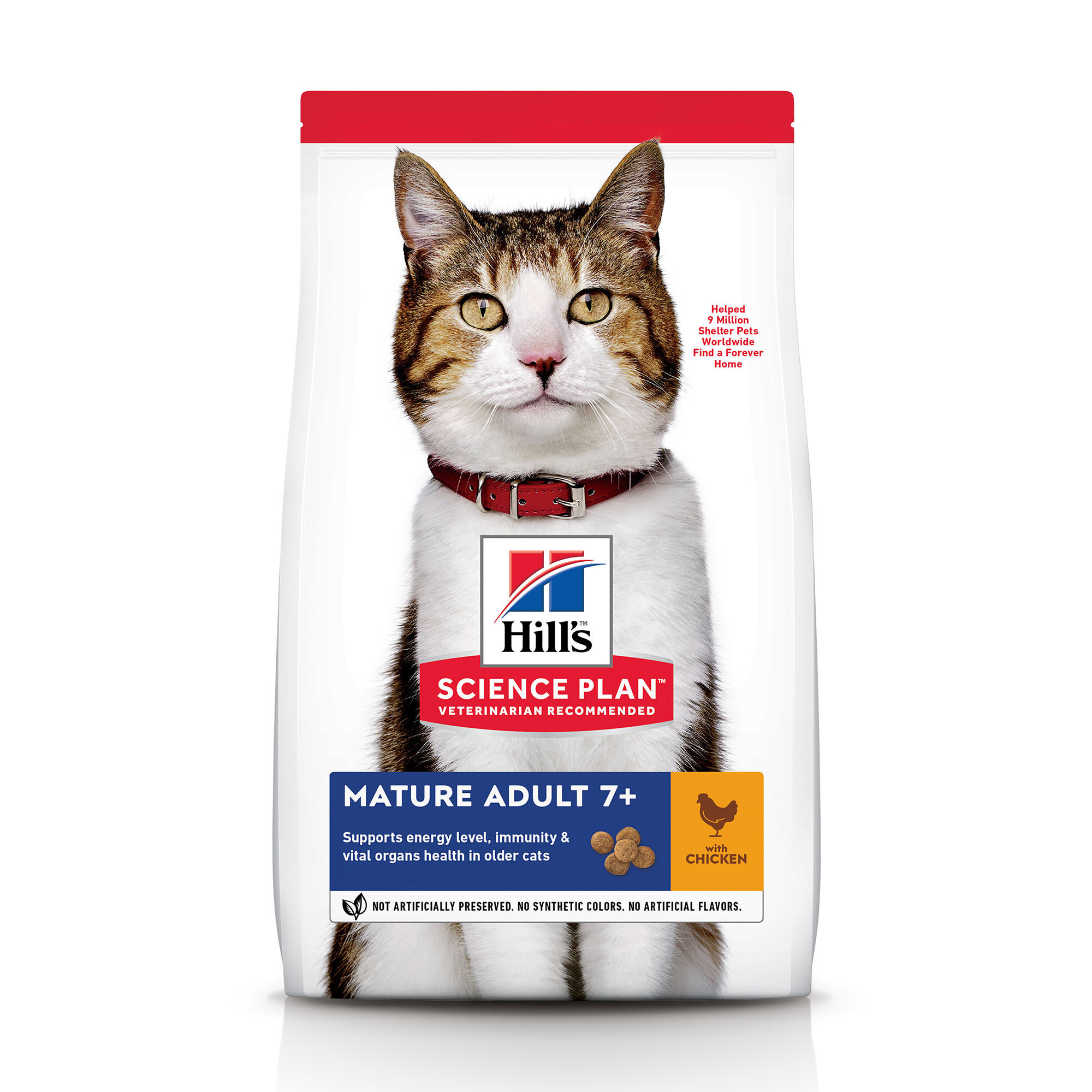Hill’s Science Plan Mature Adult Katzenfutter – Huhn – 1,5 kg